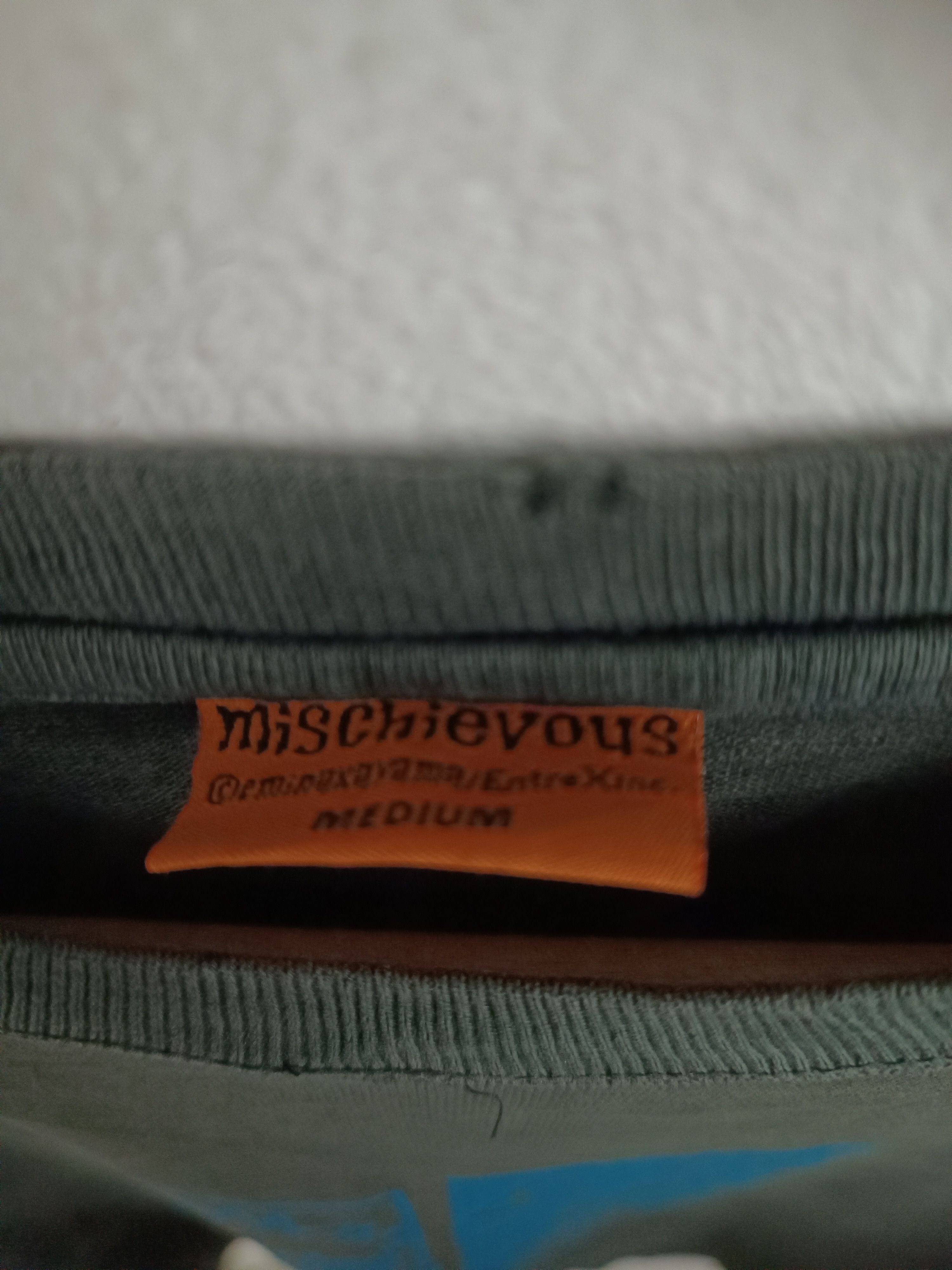 Japanese Brand THRASHED FADED VINTAGE Y2K MISCHIEVOUS TEE VERY RARE Size US L / EU 52-54 / 3 - 9 Thumbnail