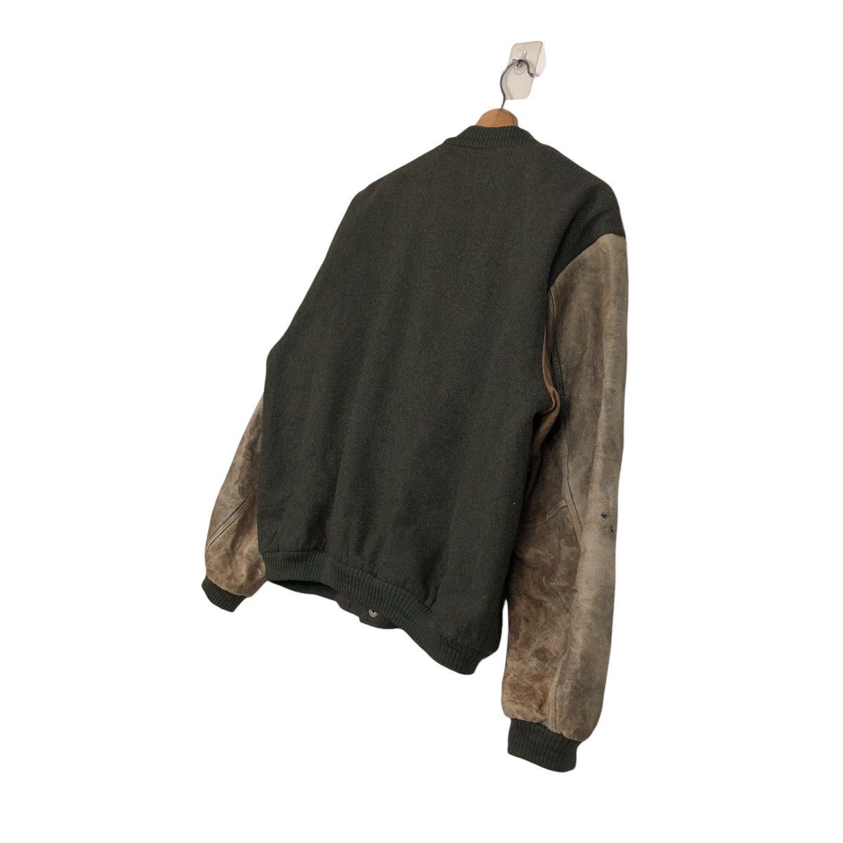 Japanese Brand 📌Vintage Leather Bomber Jacket The Market Issey Miyake Size US L / EU 52-54 / 3 - 11 Thumbnail