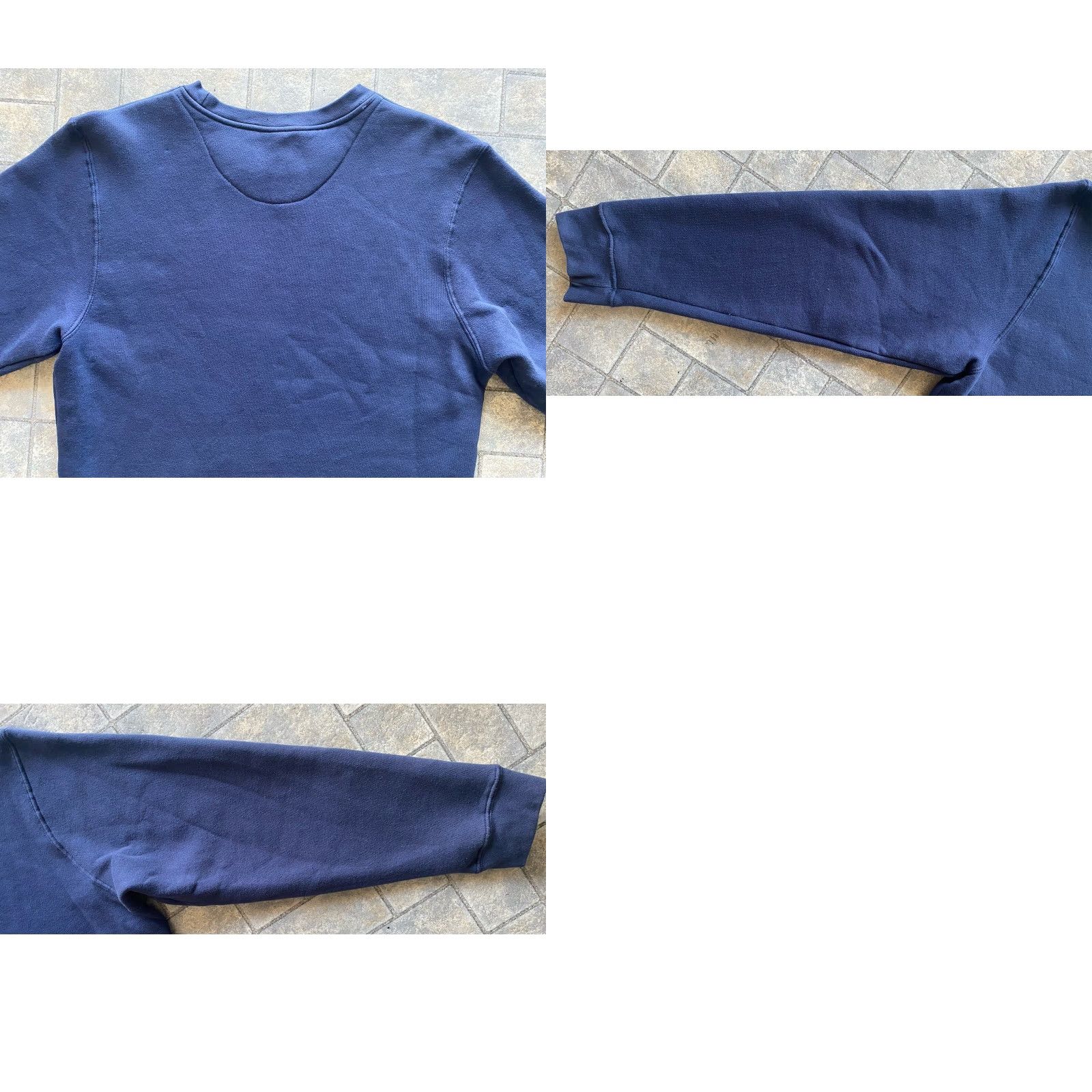 Delta Delta Fleece Sweatshirt Women MEDIUM Dark Blue Fairy Moon Trick Fairies Crew Neck Long Sleeve Fleece Pullover Moon Butterfly Flowers Size M / US 6-8 / IT 42-44 - 10 Thumbnail