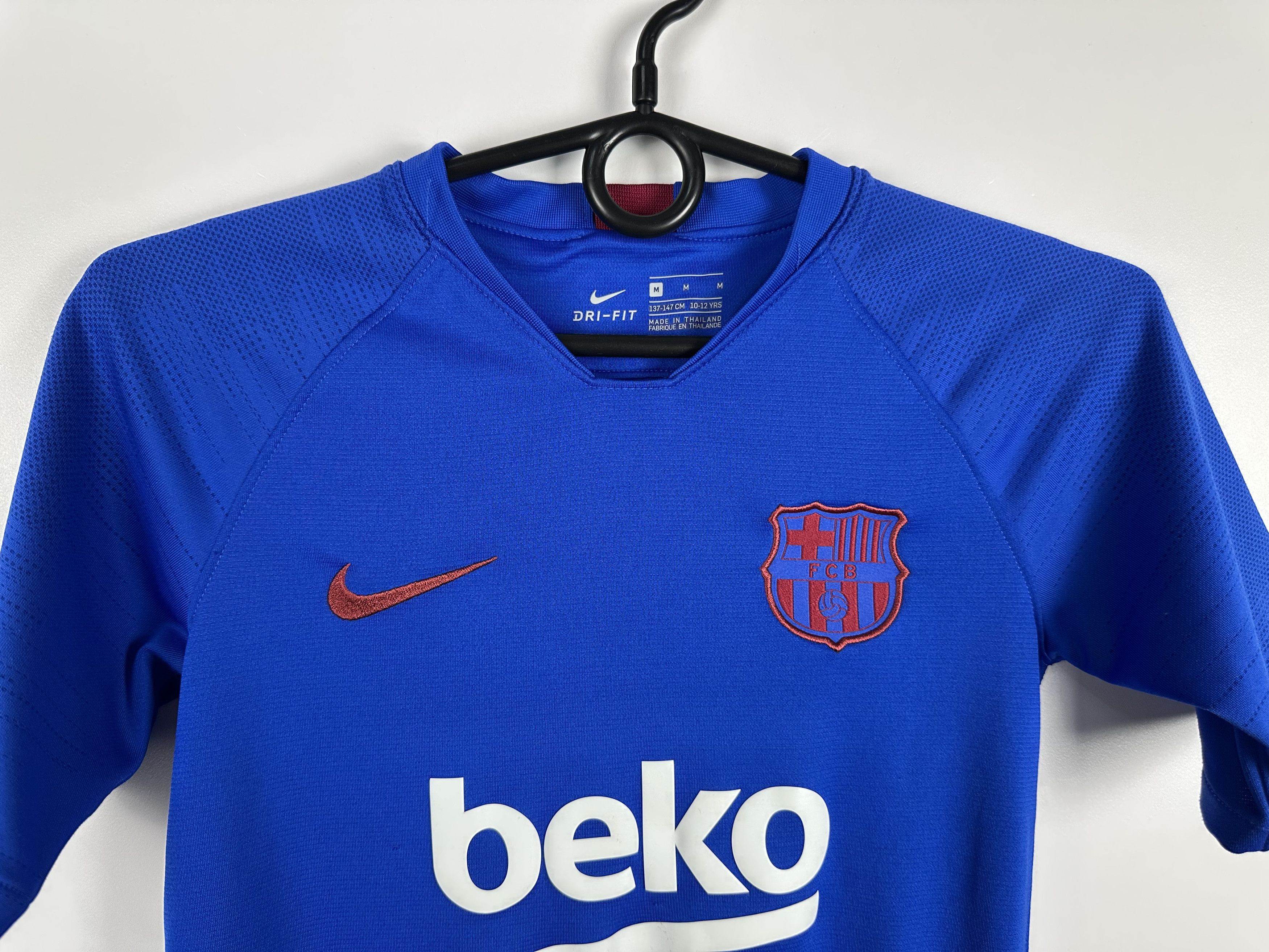 Nike BARCELONA 2019 2020 Football Shirt Jersey Nike Youth Size M Size US XXS / EU 40 - 2 Thumbnail