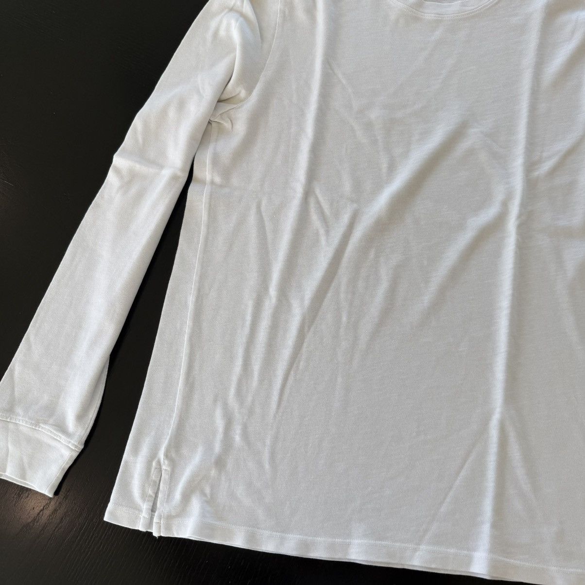 COTTONCITIZEN Cotton Citizen White Long Sleeve Top Size Large Size US L / EU 52-54 / 3 - 3 Thumbnail