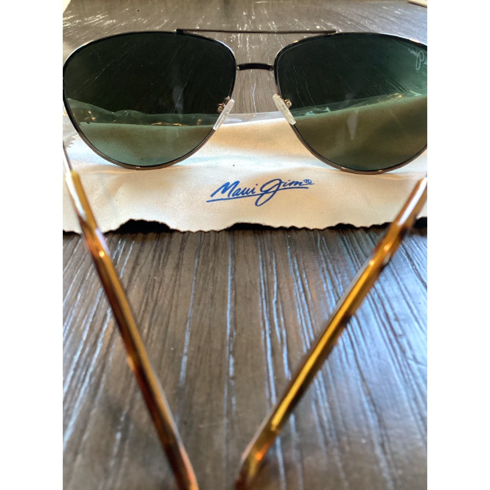 Maui Jim Maui Jim Sunglasses B103-05CM Shallows Matte Titanium Size ONE SIZE - 7 Thumbnail