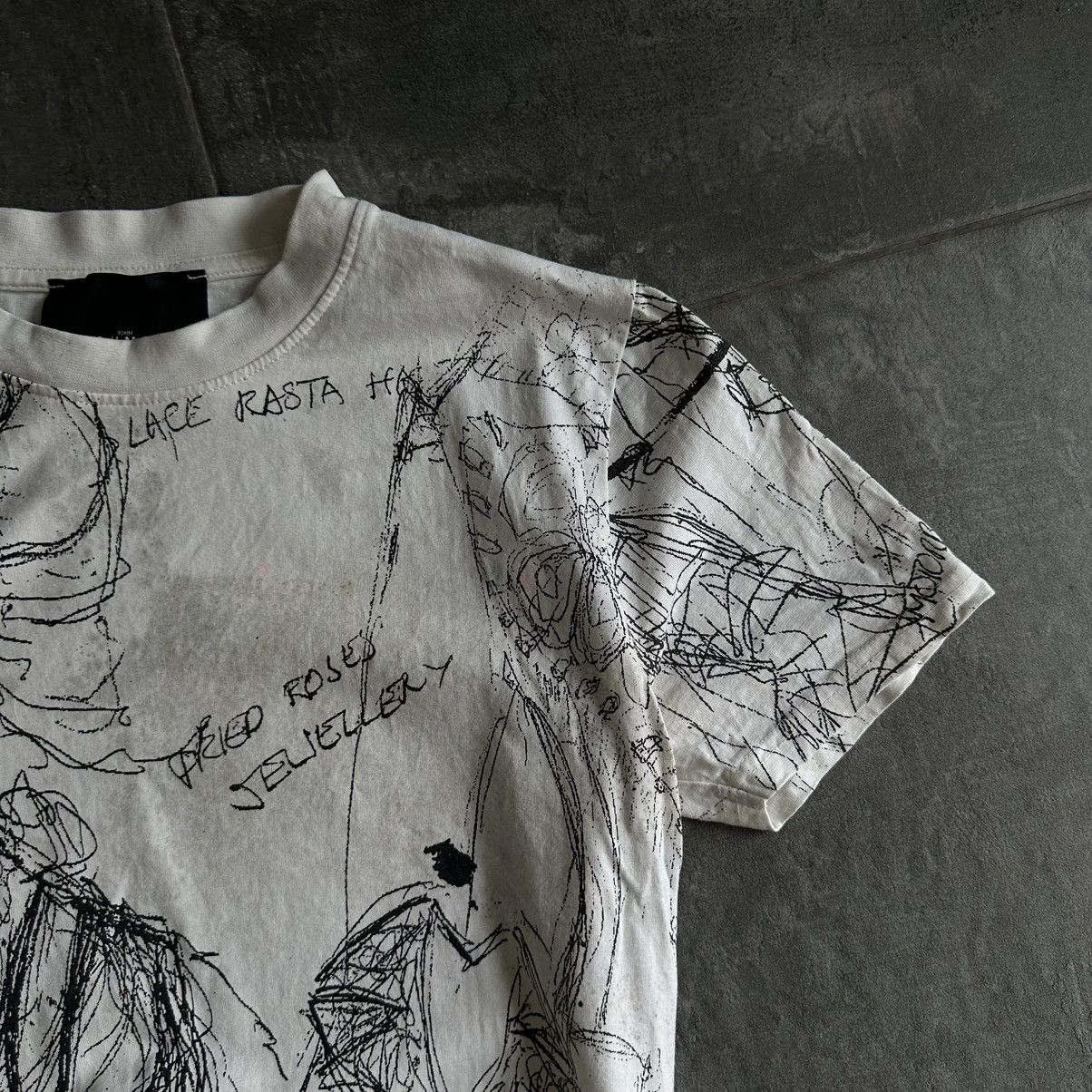 John Richmond Vintage Japanese Style John Richmond T-shirts Overprint Y2K Size S / US 4 / IT 40 - 3 Thumbnail