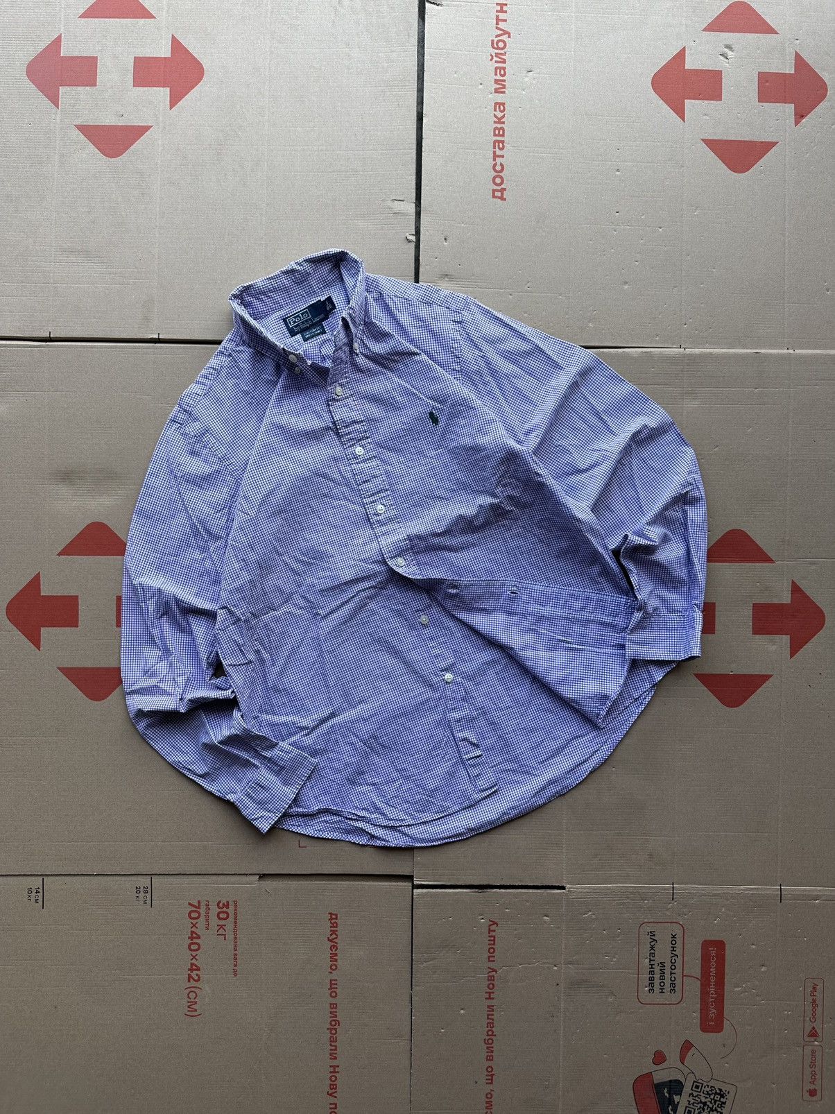 Polo Ralph Lauren × Vintage Vintage Polo by Ralph Lauren Old Money Shirt Y2K Hype Size US S / EU 44-46 / 1 - 1 Thumbnail