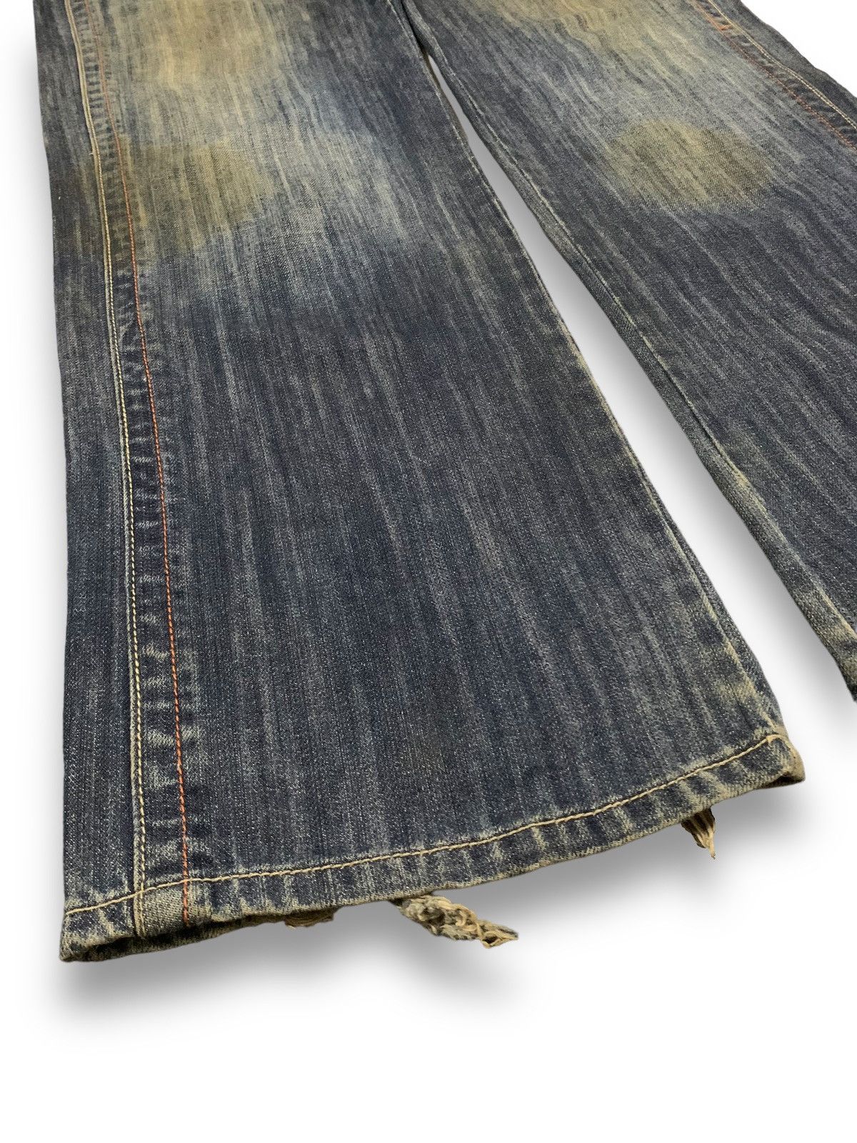 Ecko Unltd. Vintage Ecko Unltd Mud Wash Baggy Distressed Grunge Jeans Size US 34 / EU 50 - 11 Thumbnail