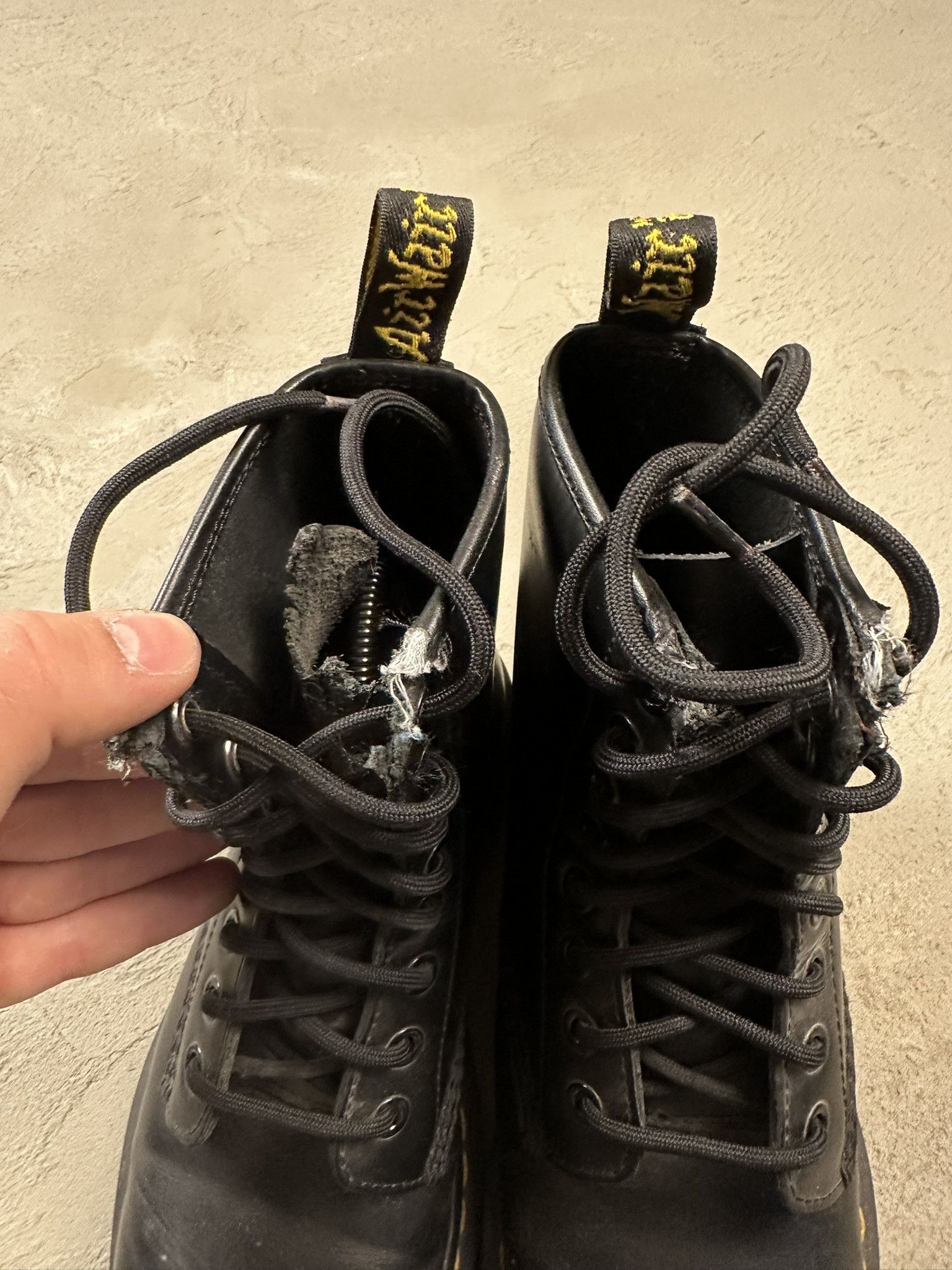 Dr. Martens Vintage Dr. Martens 1460 Chunky Leather Boots Punk Size US 6 / IT 36 - 5 Thumbnail