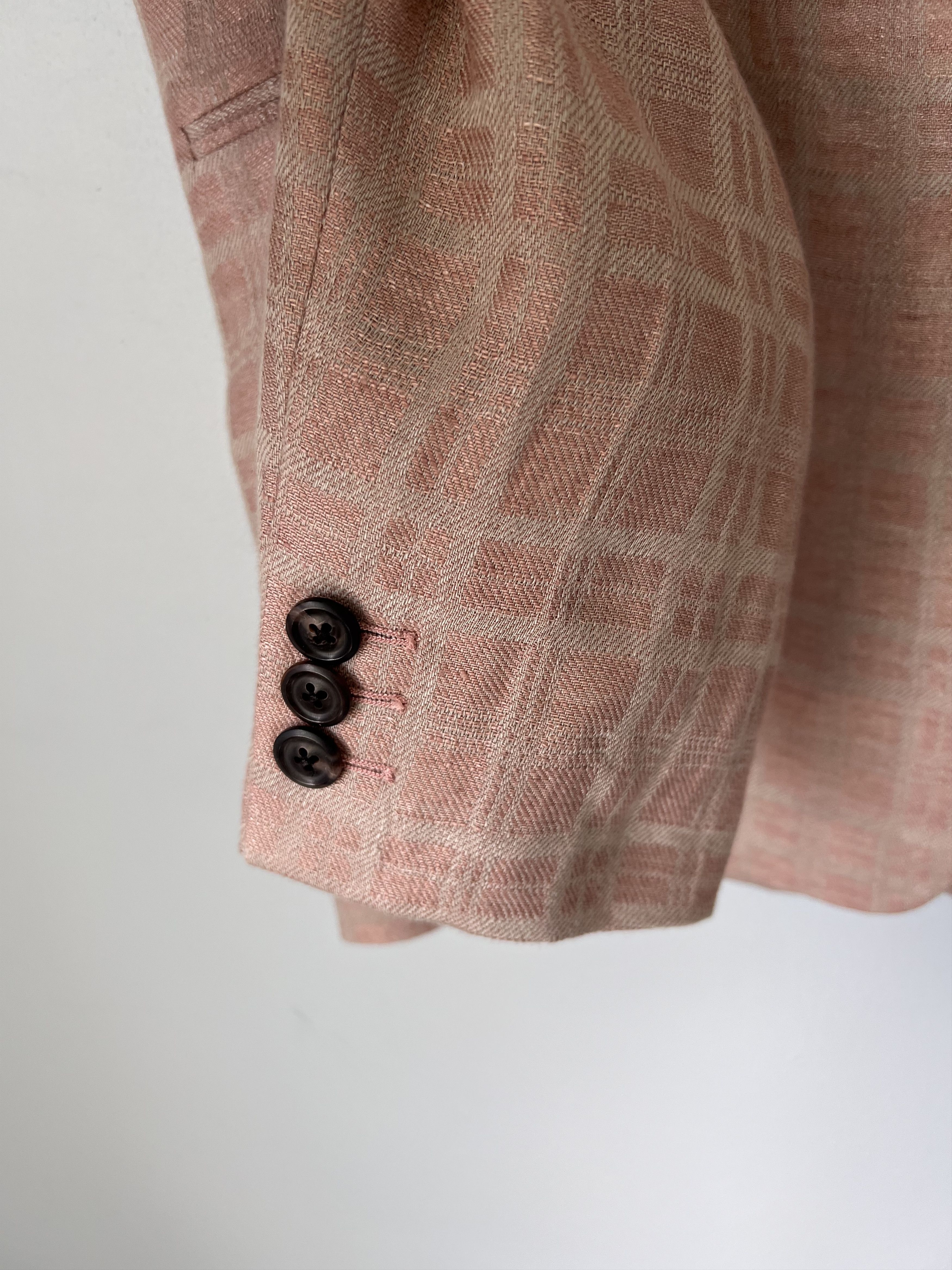 Our Legacy Our Legacy Unconstructed Shinjuku Blazer in Pink Linen Size 48R - 5 Thumbnail