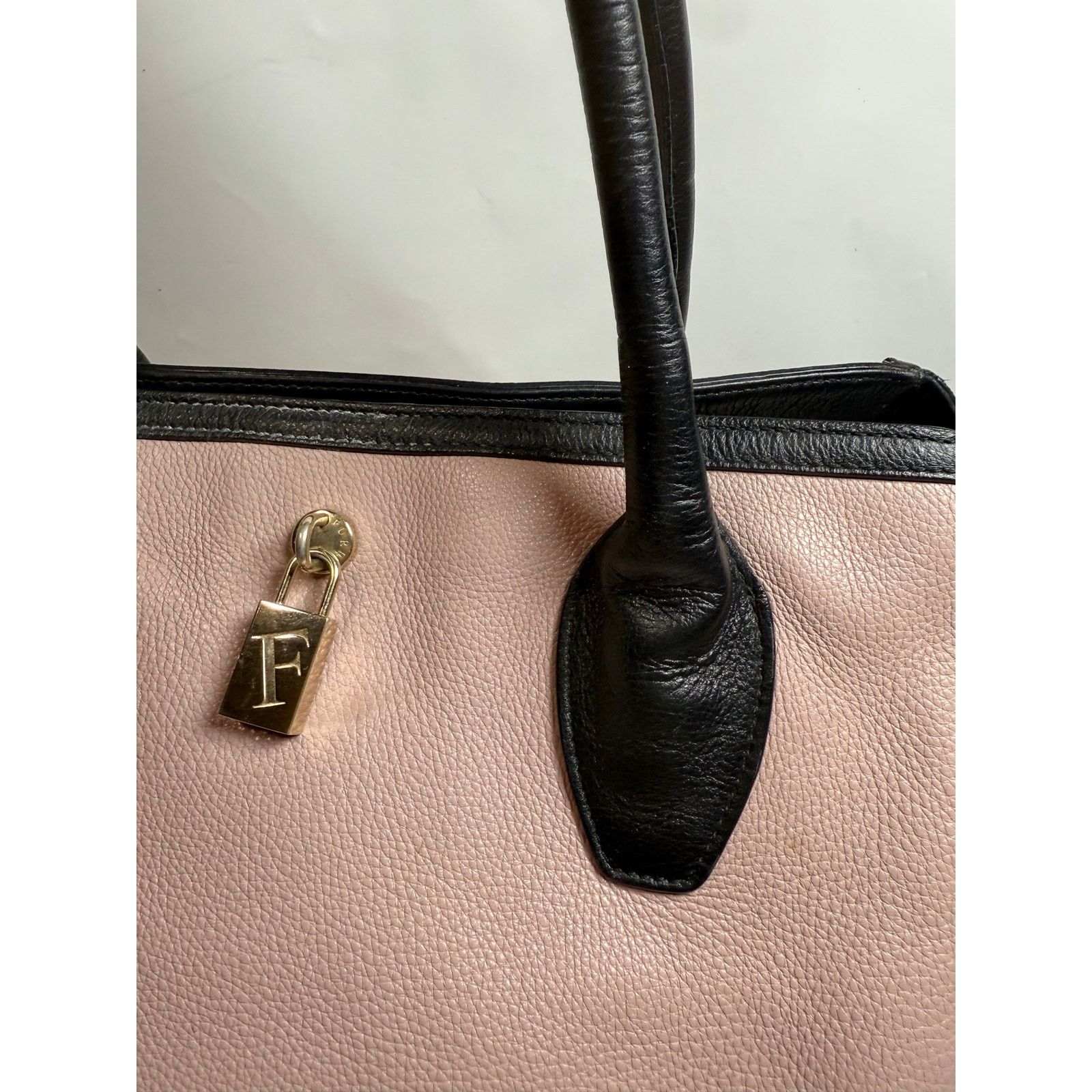 Furla Furla Olympia Two Tone Tote Bag $450 Size ONE SIZE - 12 Thumbnail