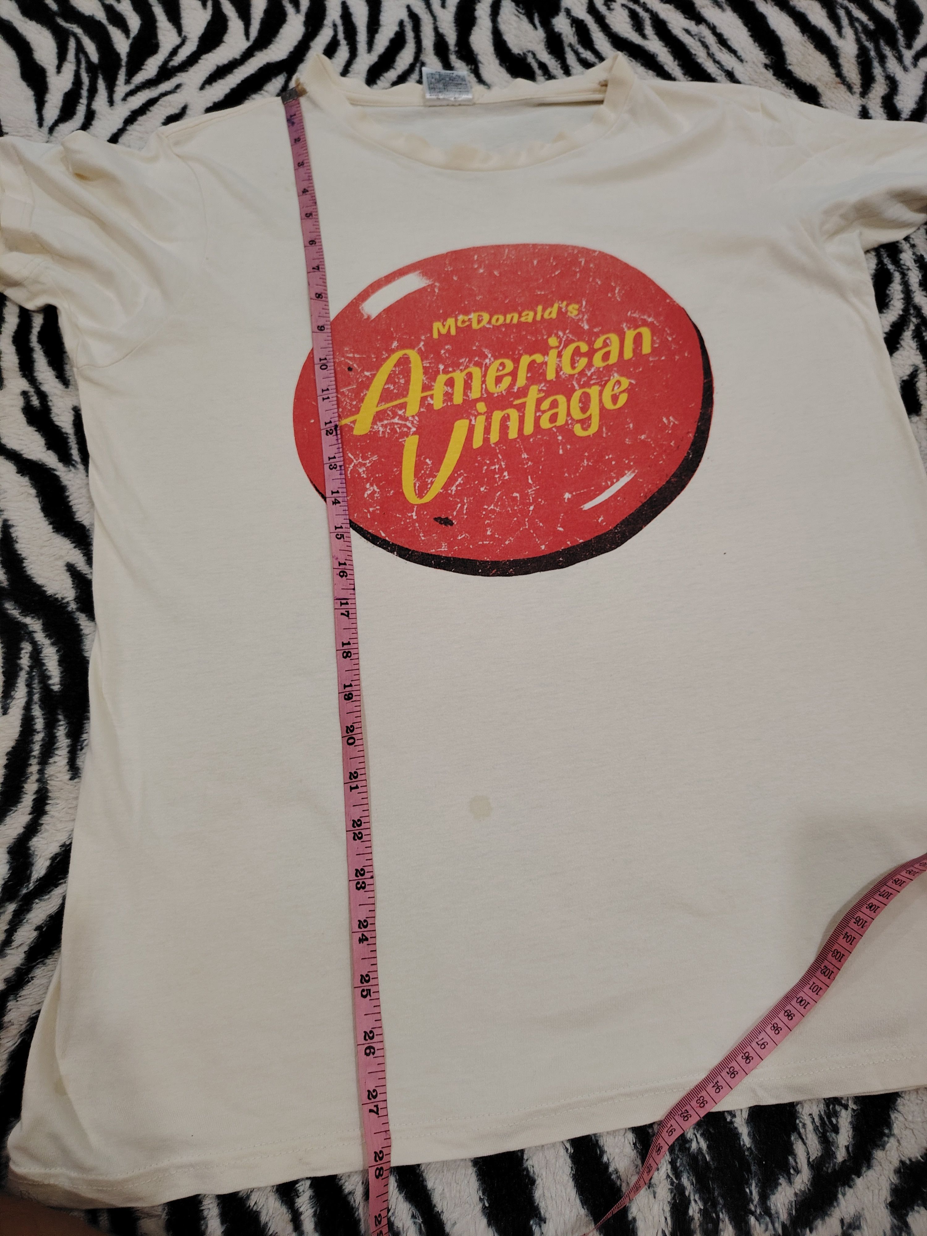Other × Vintage Distressed McDonald's American vintage tee Size US L / EU 52-54 / 3 - 6 Thumbnail