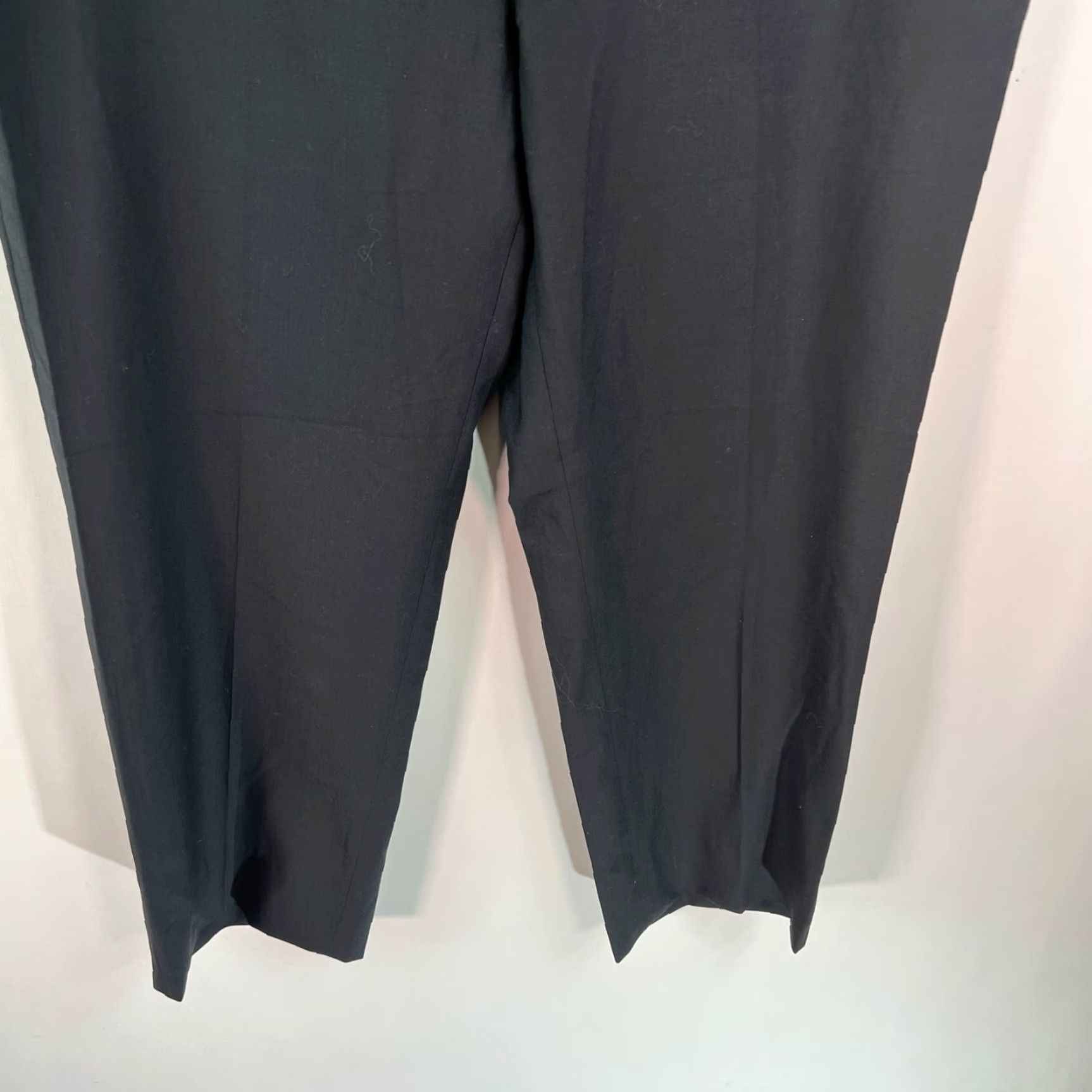 Ralph Lauren Ralph Lauren Mens Dress Pants Black Wool Flat Front Casual Size 40X26 Size US 40 / EU 56 - 5 Thumbnail