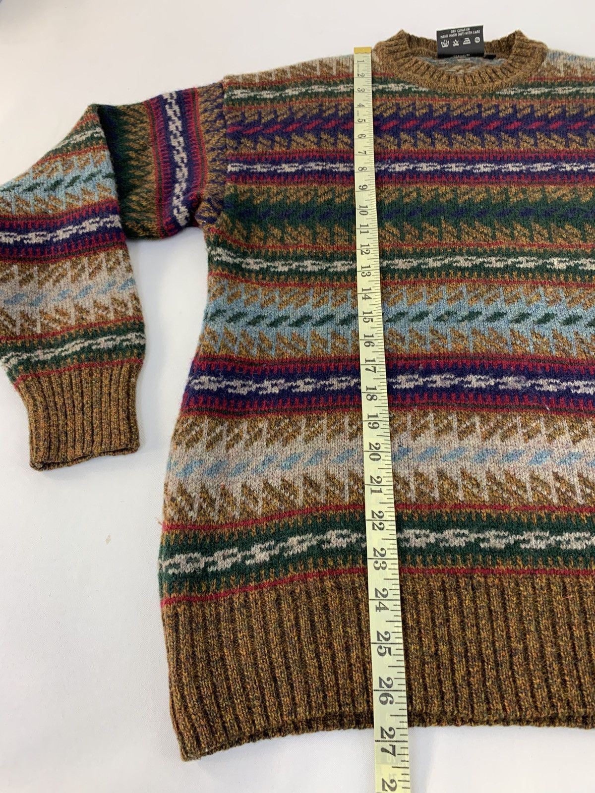 Vintage 90s Eskimo Knitwear Sweater Crewneck Full Wool Pullover Size S / US 4 / IT 40 - 8 Thumbnail