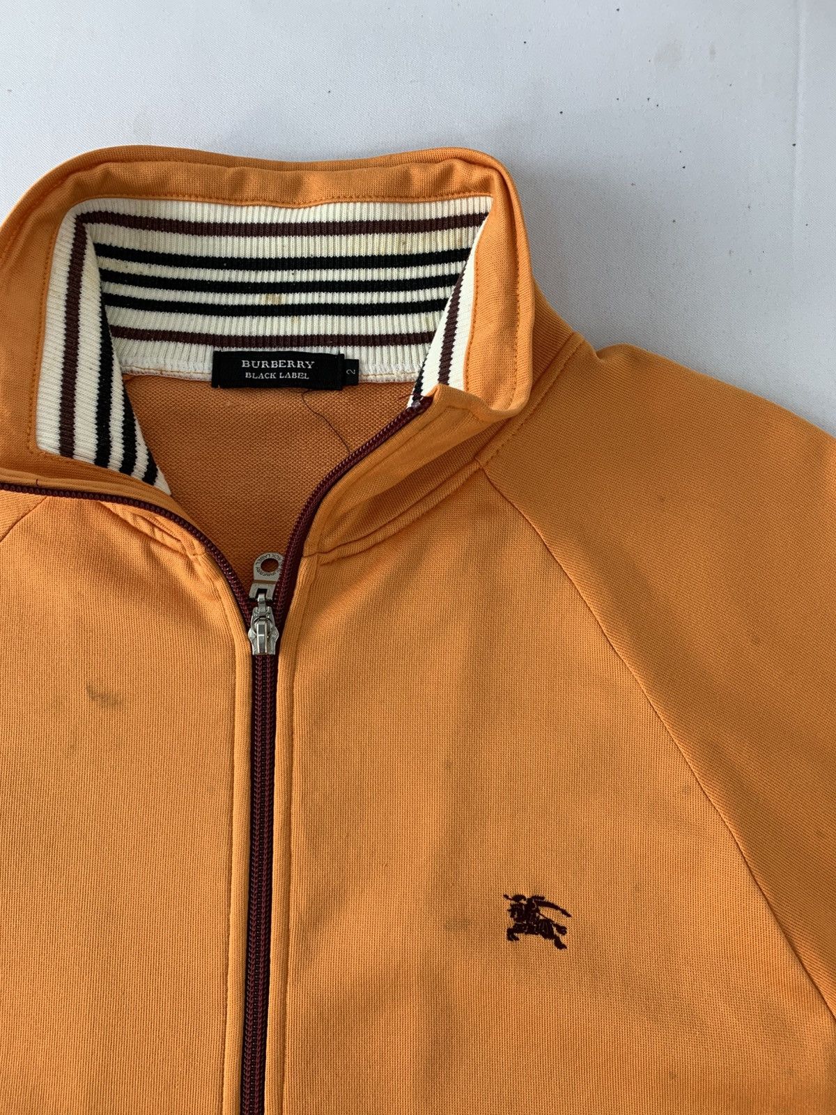 Burberry Burberry Black Label Orange Zip Up Hooded Plain Jacket Size US M / EU 48-50 / 2 - 13 Thumbnail