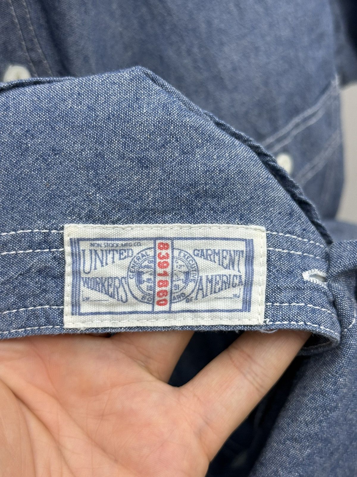Japanese Brand Non Stock Vintage Cotton Shirt Size US M / EU 48-50 / 2 - 4 Thumbnail