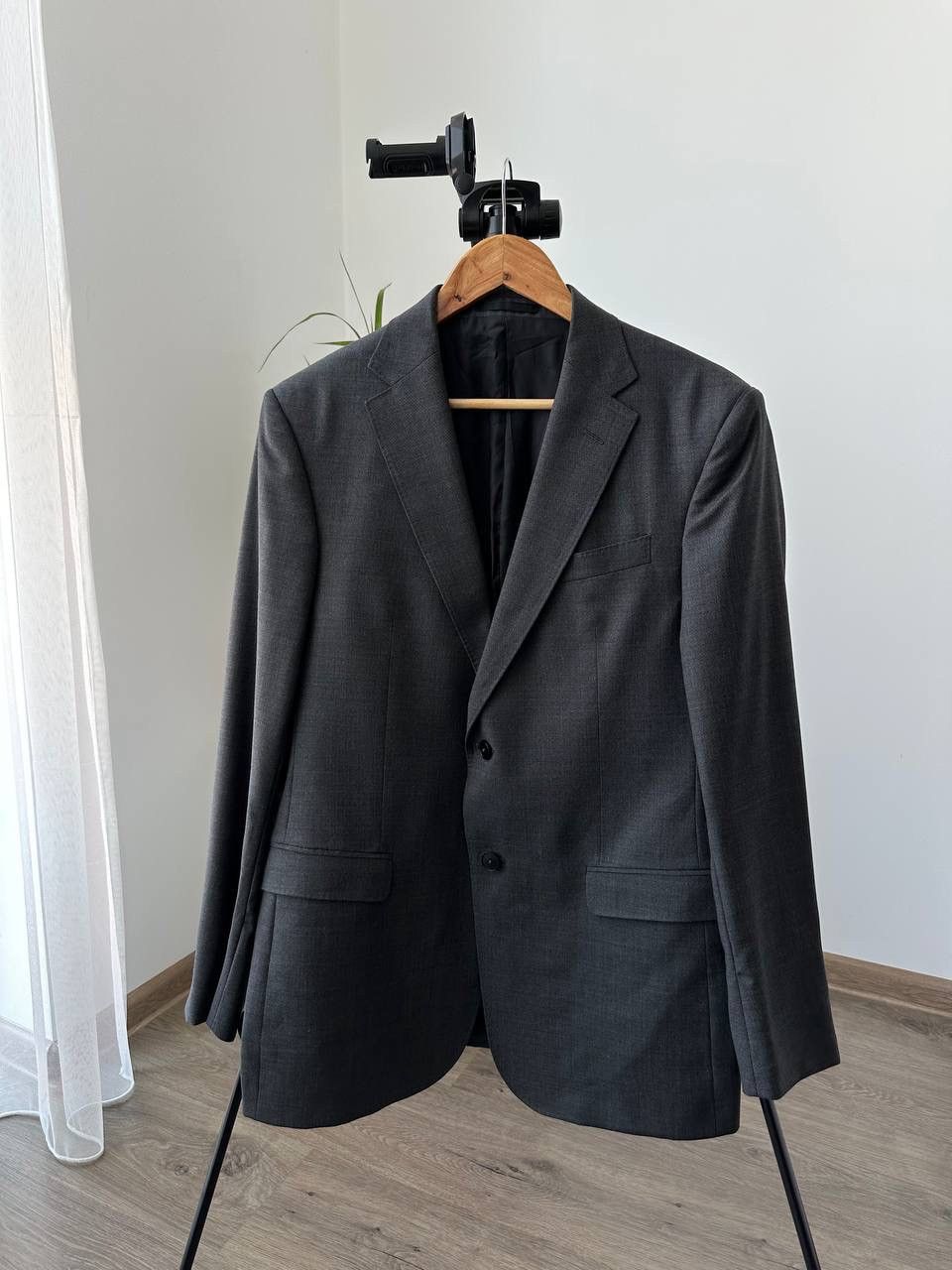 Vintage × Z Zegna Vintage Zegna Gray Blazer Jacket Size 50R - 2 Thumbnail