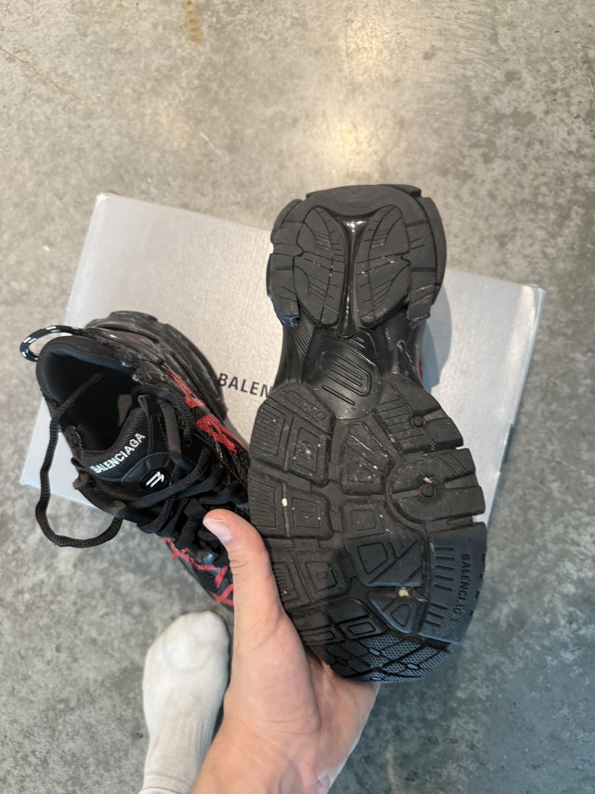 Balenciaga Balenciaga Graffiti Runners Size US 8.5 / EU 41-42 - 7 Thumbnail