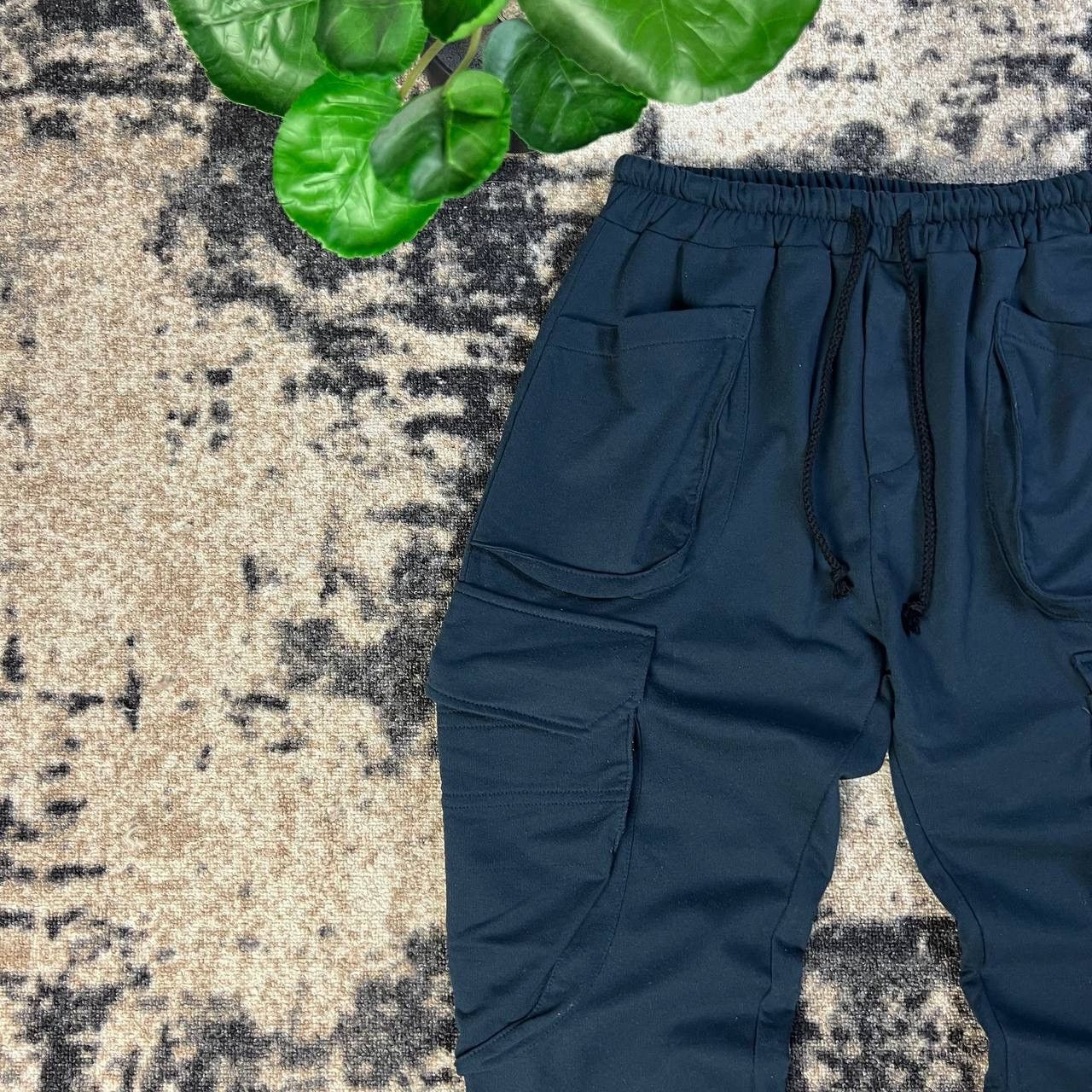 20471120 Japanese Y2K Multipocket Cargo Baggy Sweatpants Size US 34 / EU 50 - 4 Thumbnail