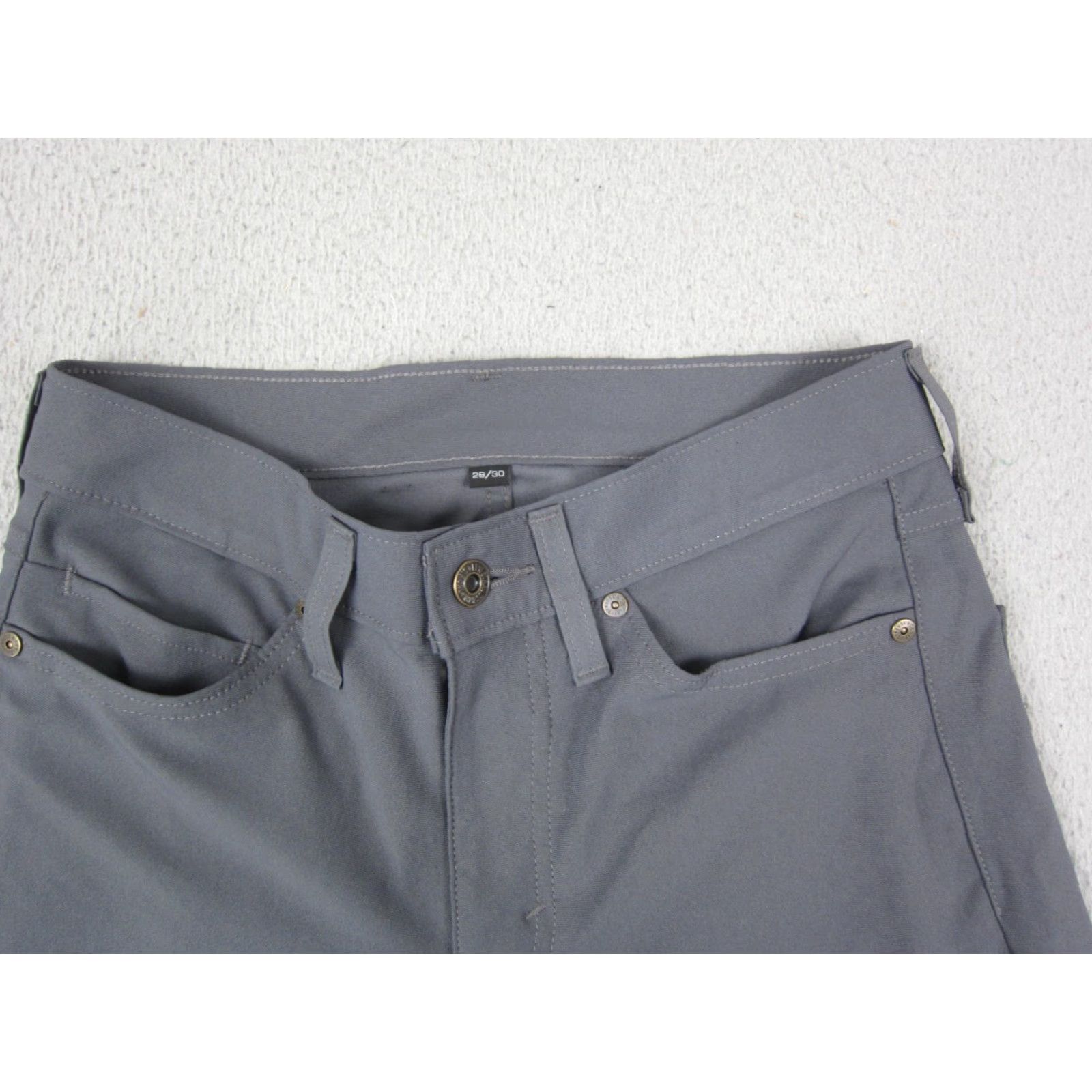 Levi's Levis 511 Pants Mens 28x30 Gray Engineered Movement Slim Performance Comfort Casual Chin o Size US 28 / EU 44 - 5 Thumbnail