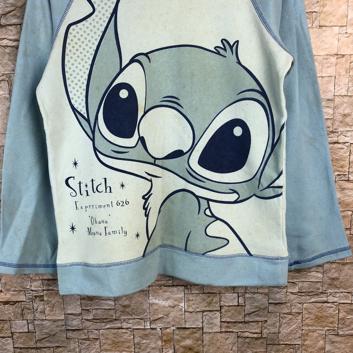 Disney × Vintage Disney Lilo Stich vintage Blue Sweatshirt #A701 Size US S / EU 44-46 / 1 - 3 Thumbnail
