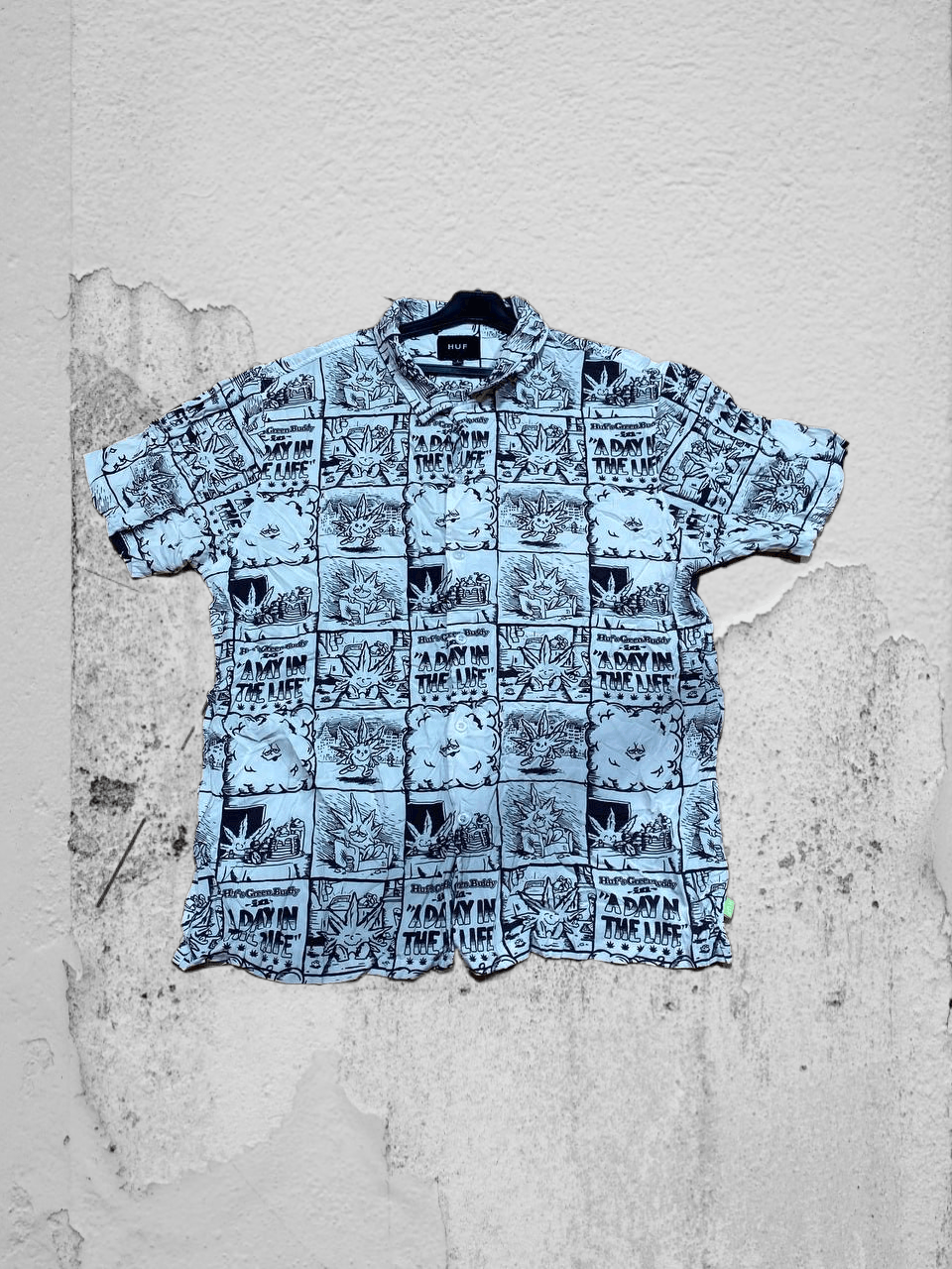 Huf Modern HUF Short Sleeve Button Up Shirt Size US S / EU 44-46 / 1 - 1 Thumbnail