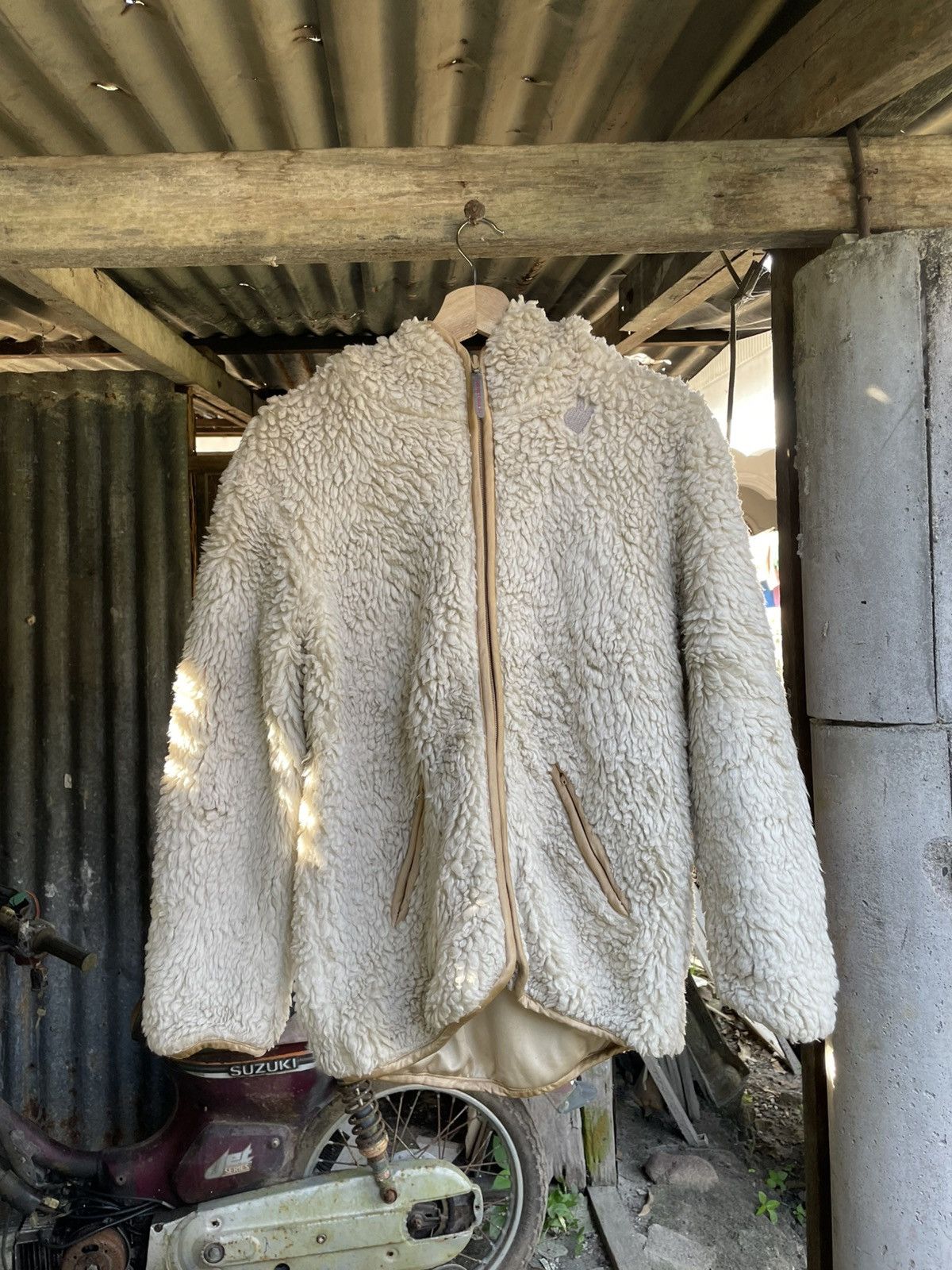 Vintage MercibeaucoupBoa Fleece Jacket