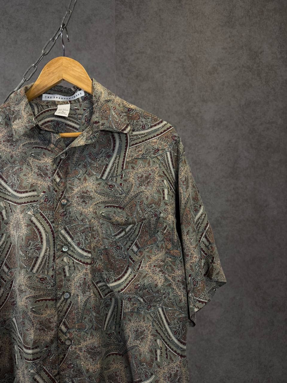 Other Art crazy Hawaiian vintage silk shirt Size US L / EU 52-54 / 3 - 2 Thumbnail