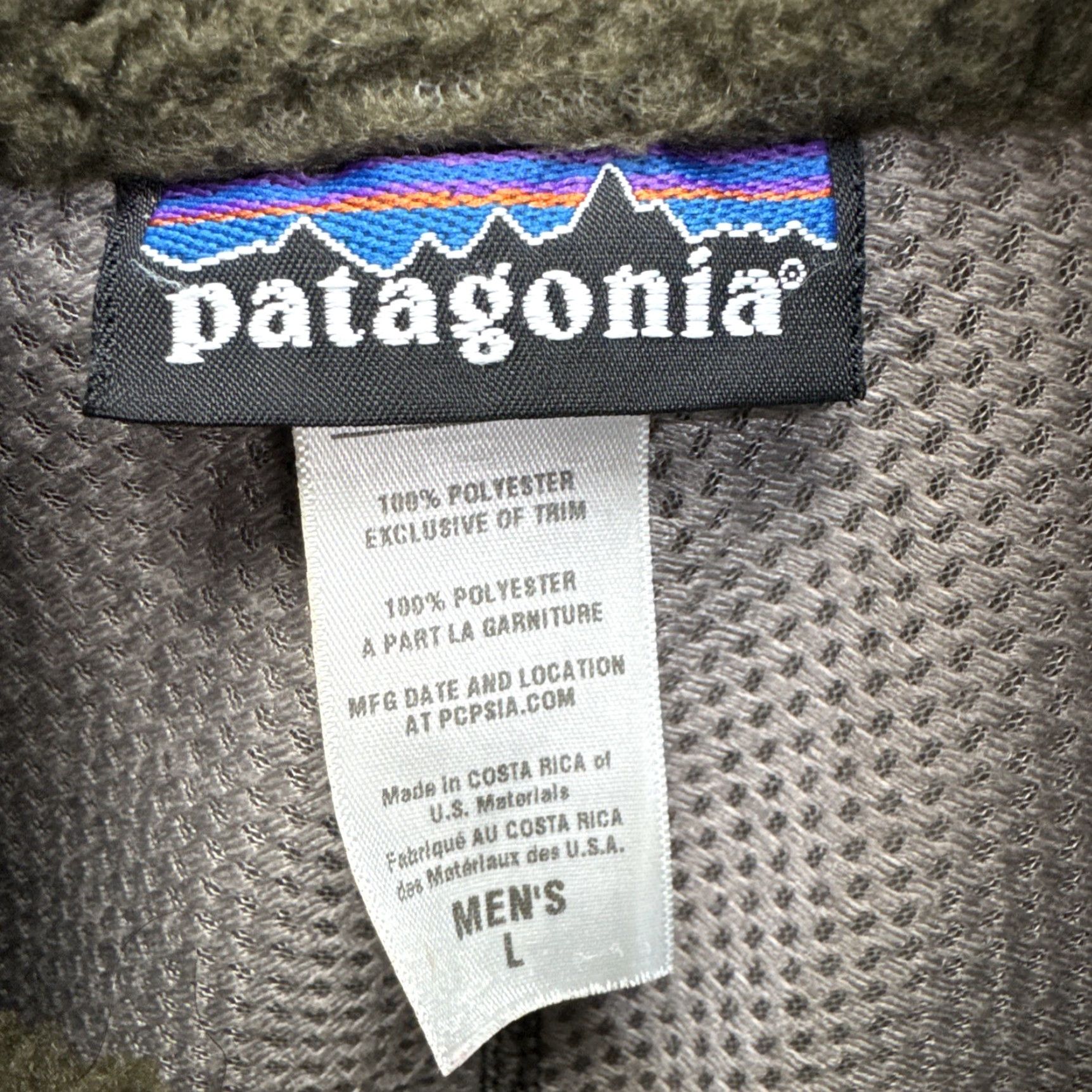 Patagonia Vtg Patagonia Retro-X Deep Pile Fleece Jacket Mens Large Brown Windbreaker Coat Size US L / EU 52-54 / 3 - 2 Thumbnail