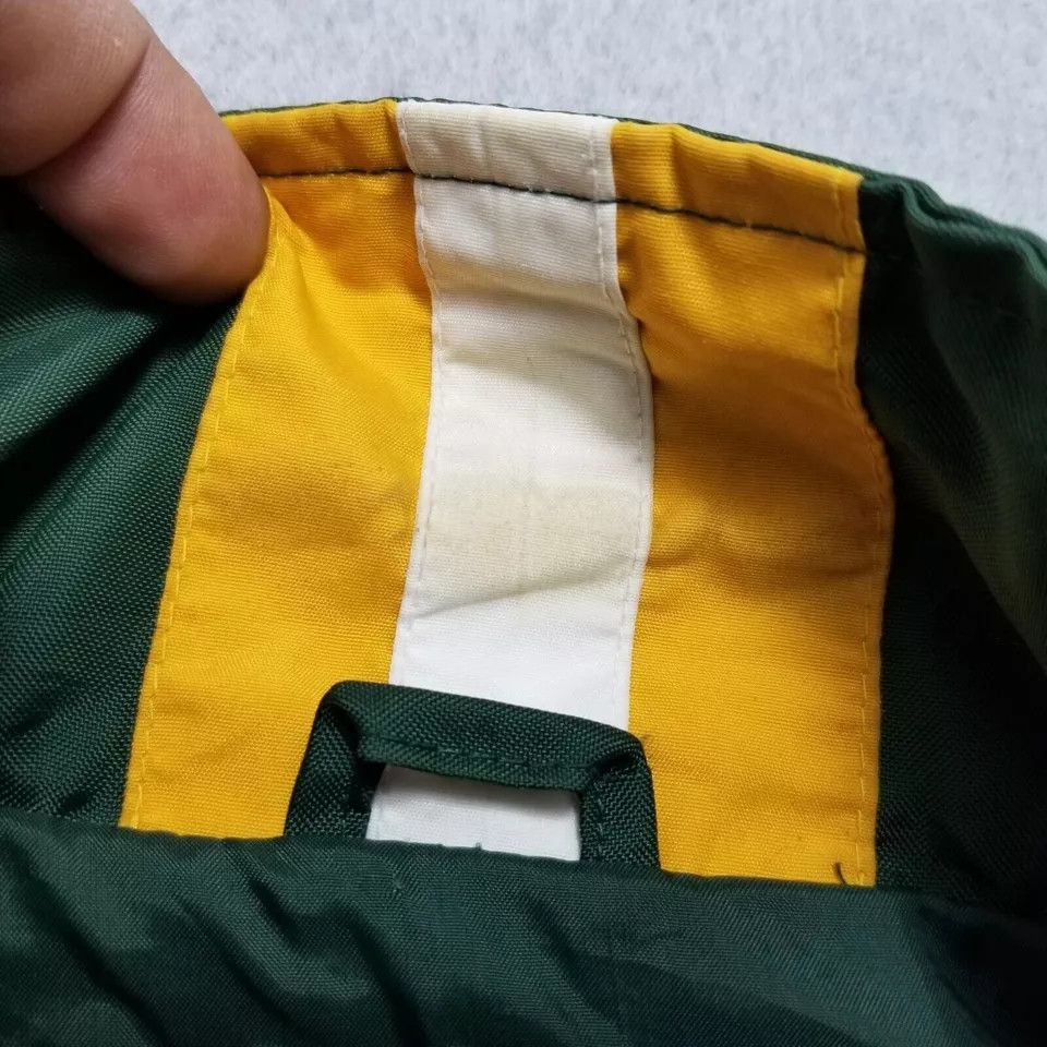 Logo Athletic Vtg Green Bay Packers Jacket Mens Large Zip Embroidered NFL Size US L / EU 52-54 / 3 - 11 Thumbnail