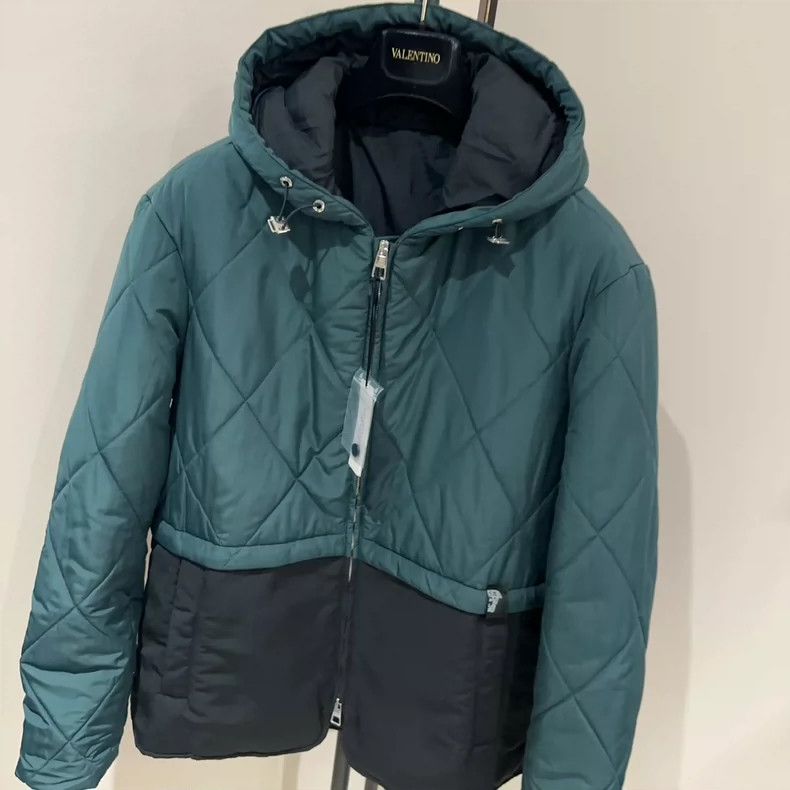 Versace Versace Men's cotton jacket two-color stitching design Size US XL / EU 56 / 4 - 4 Thumbnail