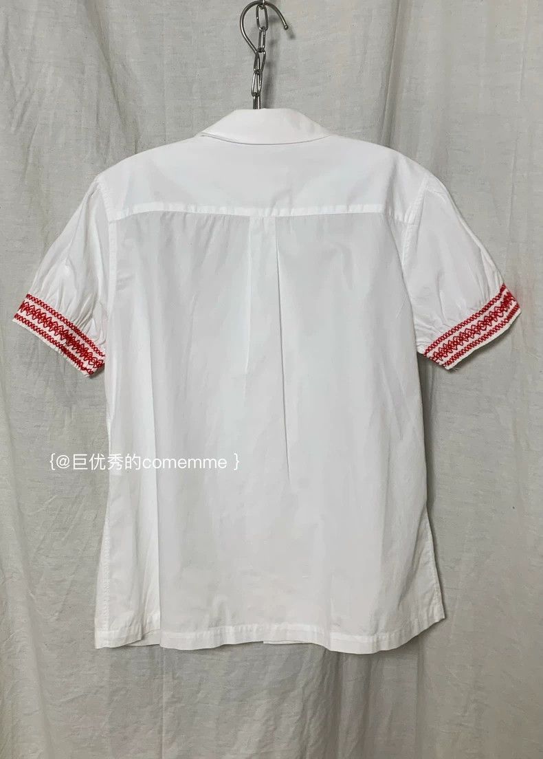 Comme des Garcons Comme Des Garcons Red fine thread embroidery decoration sm Size XS / US 0-2 / IT 36-38 - 2 Thumbnail
