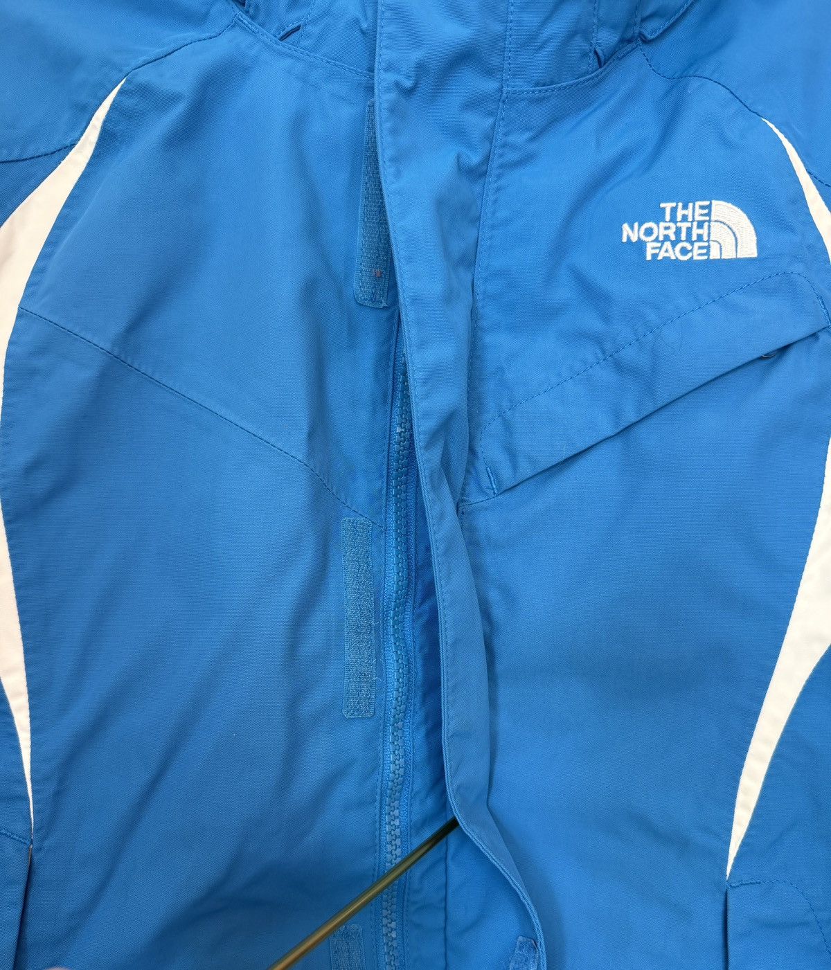 The North Face The North Face VINTAGE Hyvent Triclimate 3 in 1 Cyan/White Jacket Size L / US 10 / IT 46 - 7 Thumbnail