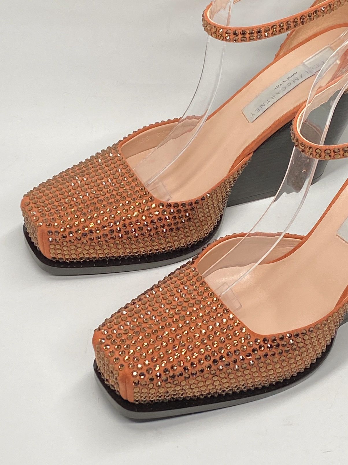 Stella McCartney Stella McCartney Cowboy Crystal All Over Heels size 39.5 Size US 9.5 / IT 39.5 - 6 Thumbnail