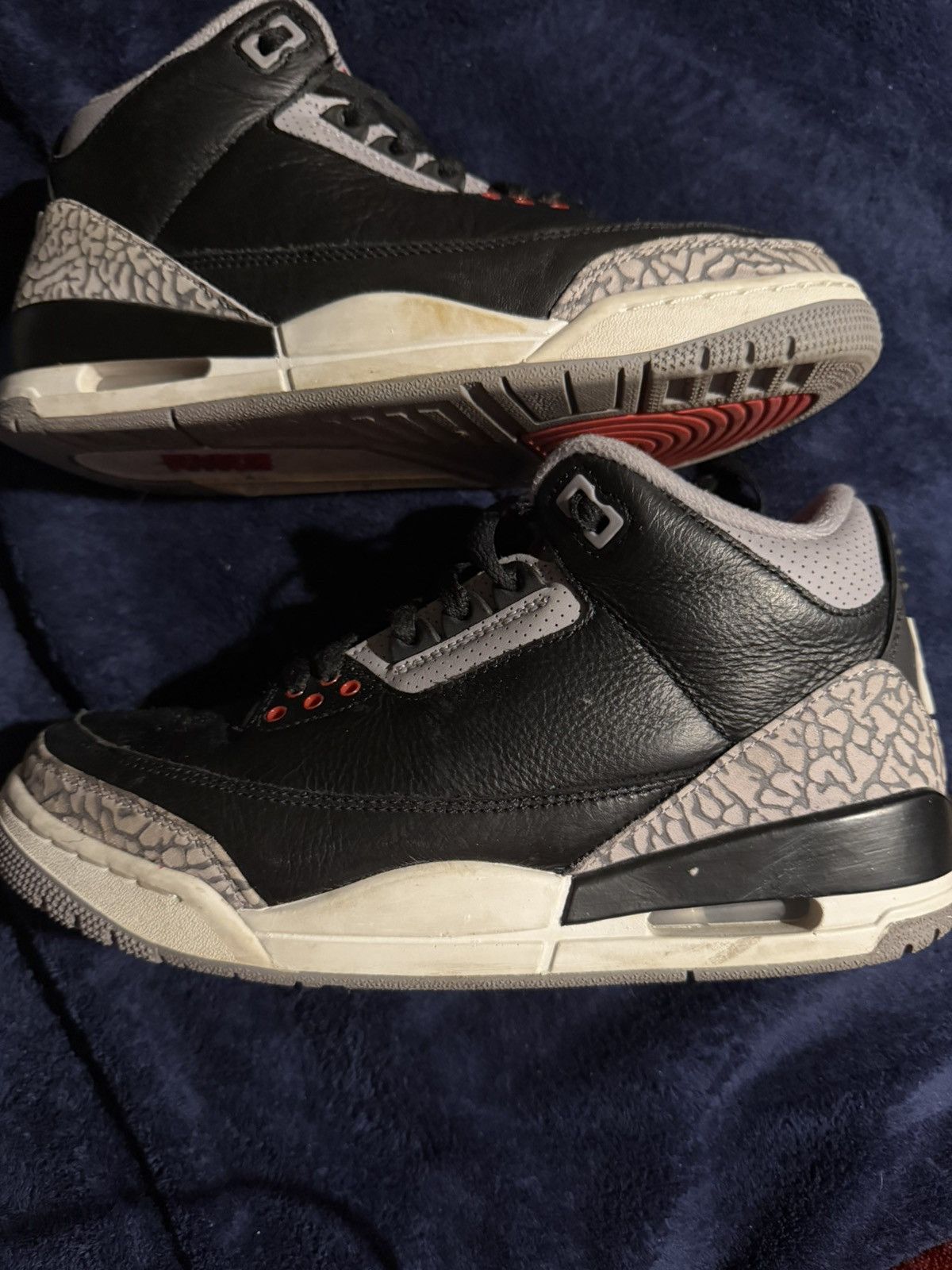 Jordan Brand Jordan 3 black cement Size US 7.5 / EU 40-41 - 6 Thumbnail