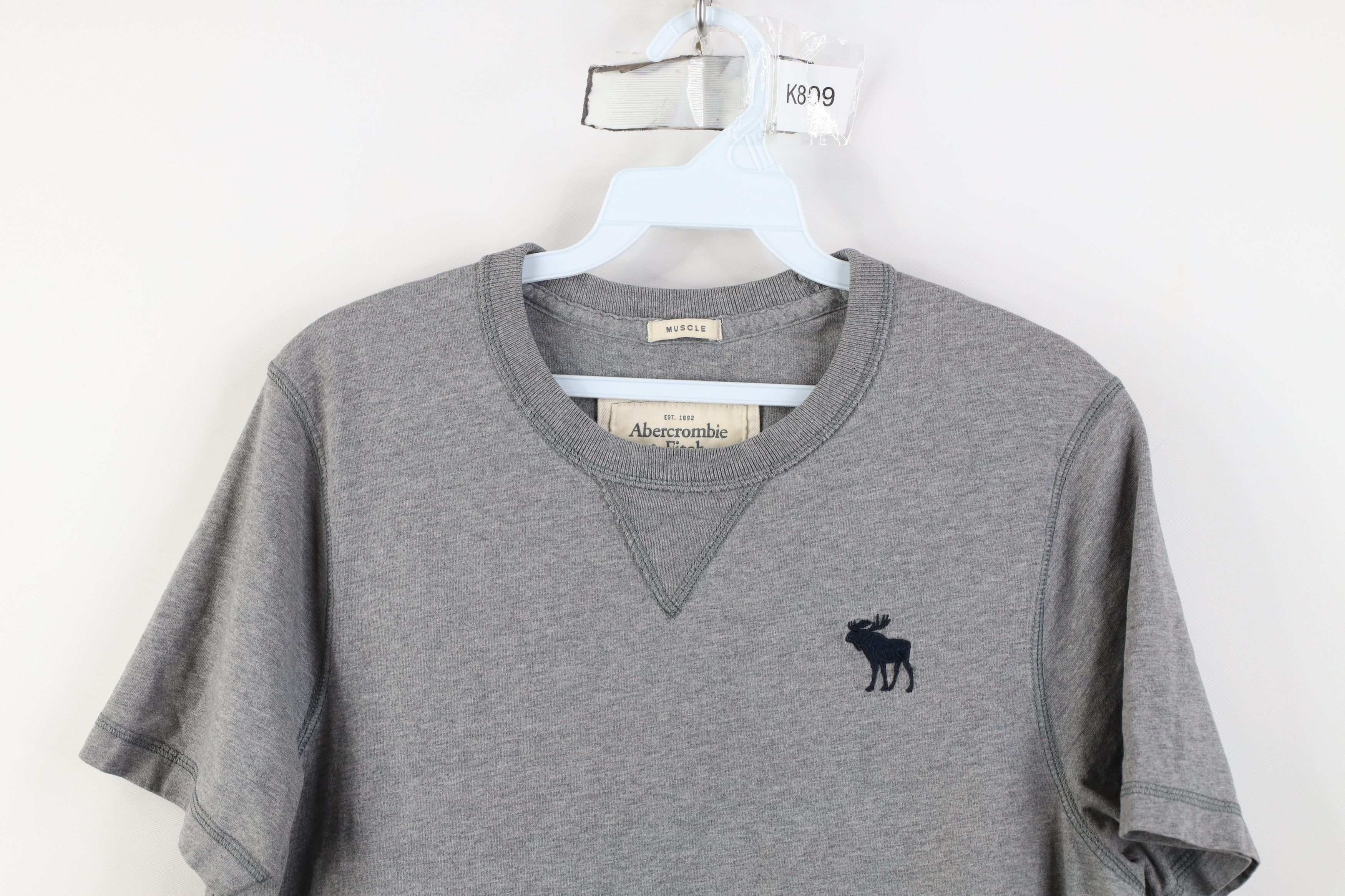Abercrombie & Fitch Vintage 90s Y2K Abercrombie & Fitch Muscle Moose T-Shirt Size US XL / EU 56 / 4 - 2 Thumbnail
