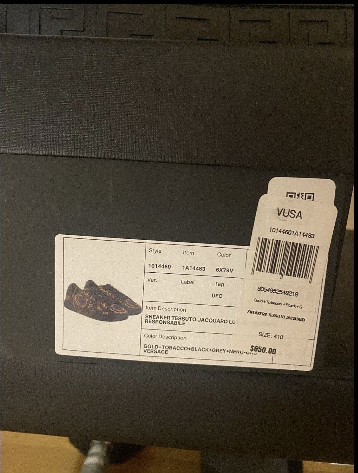 Versace Versace baroque greca sneakers Size US 8 / EU 41 - 7 Thumbnail
