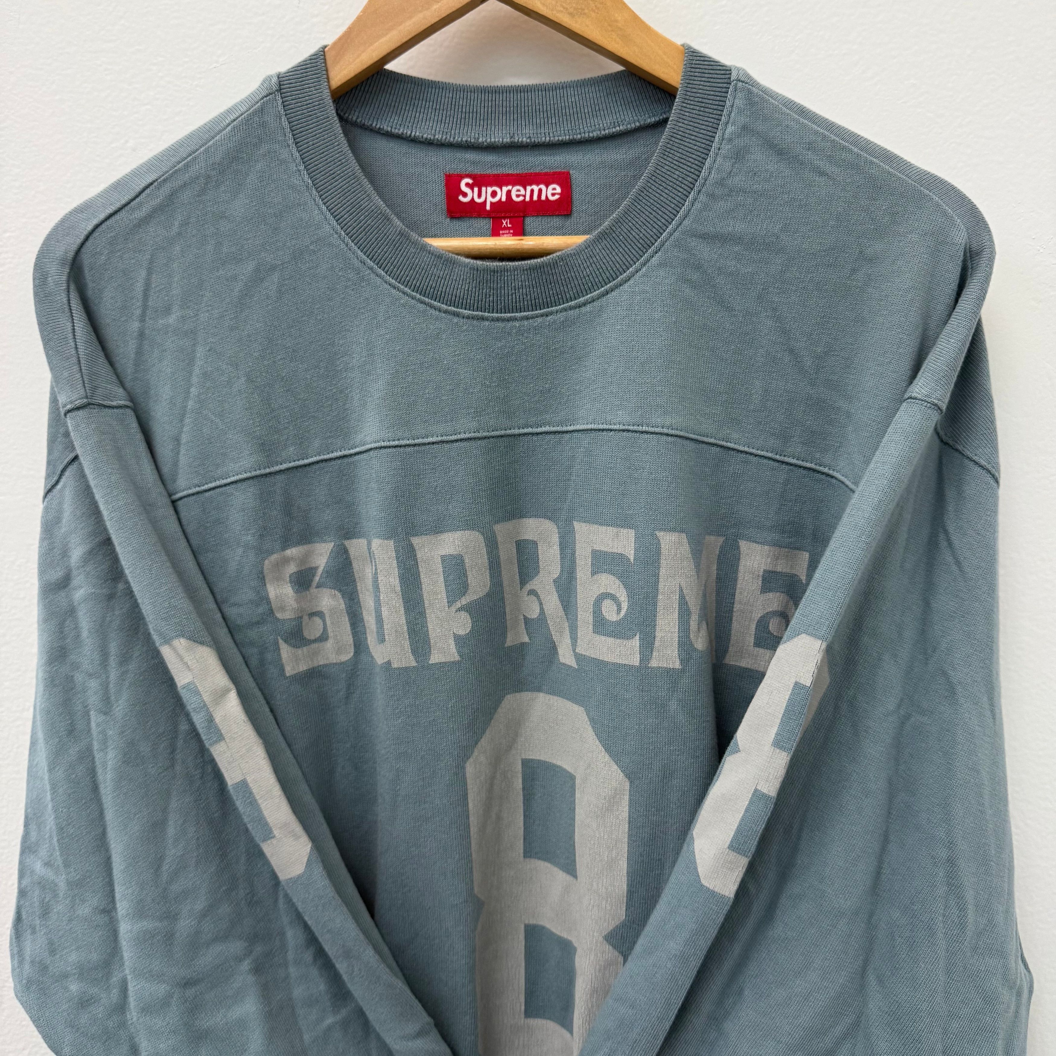 Supreme Supreme Affiliated Blue Jersey Longsleeve - Size XL Size US XL / EU 56 / 4 - 3 Thumbnail