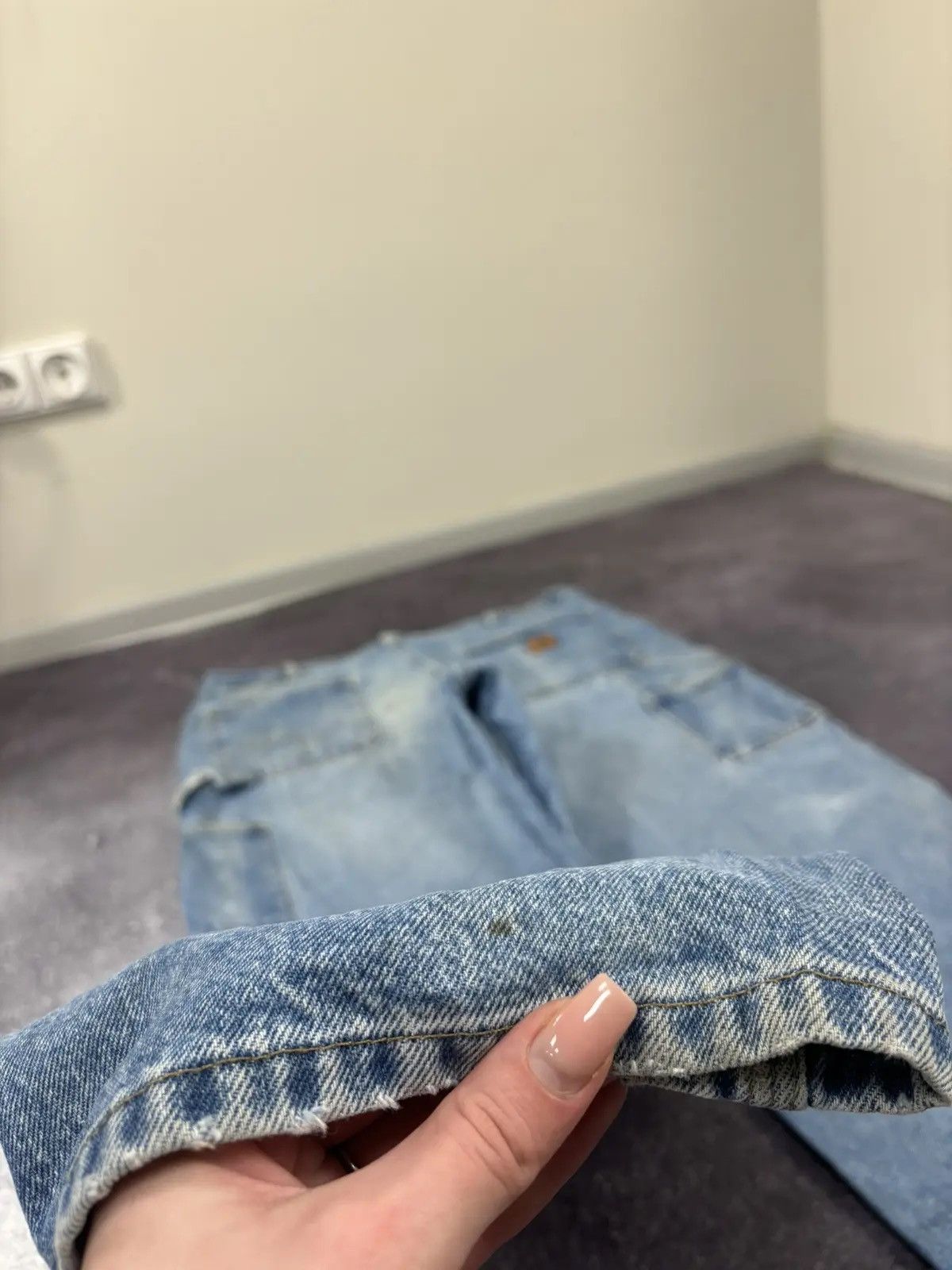 Carhartt × Vintage Vintage Carhartt American Faded Blue Denim Hype Baggy Jeans Size US 36 / EU 52 - 4 Thumbnail