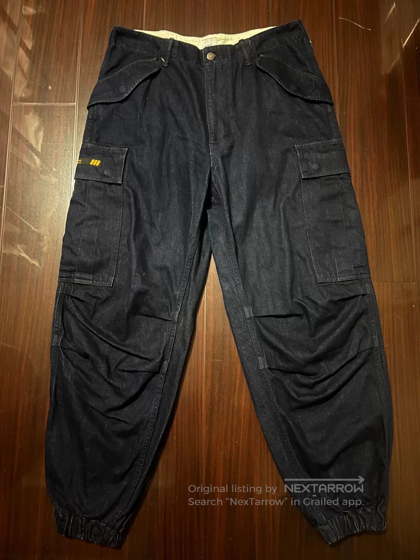 Wtaps WTAPS 17AW Cargo Denim Military Pants. Size US 36 / EU 52 - 1 Thumbnail