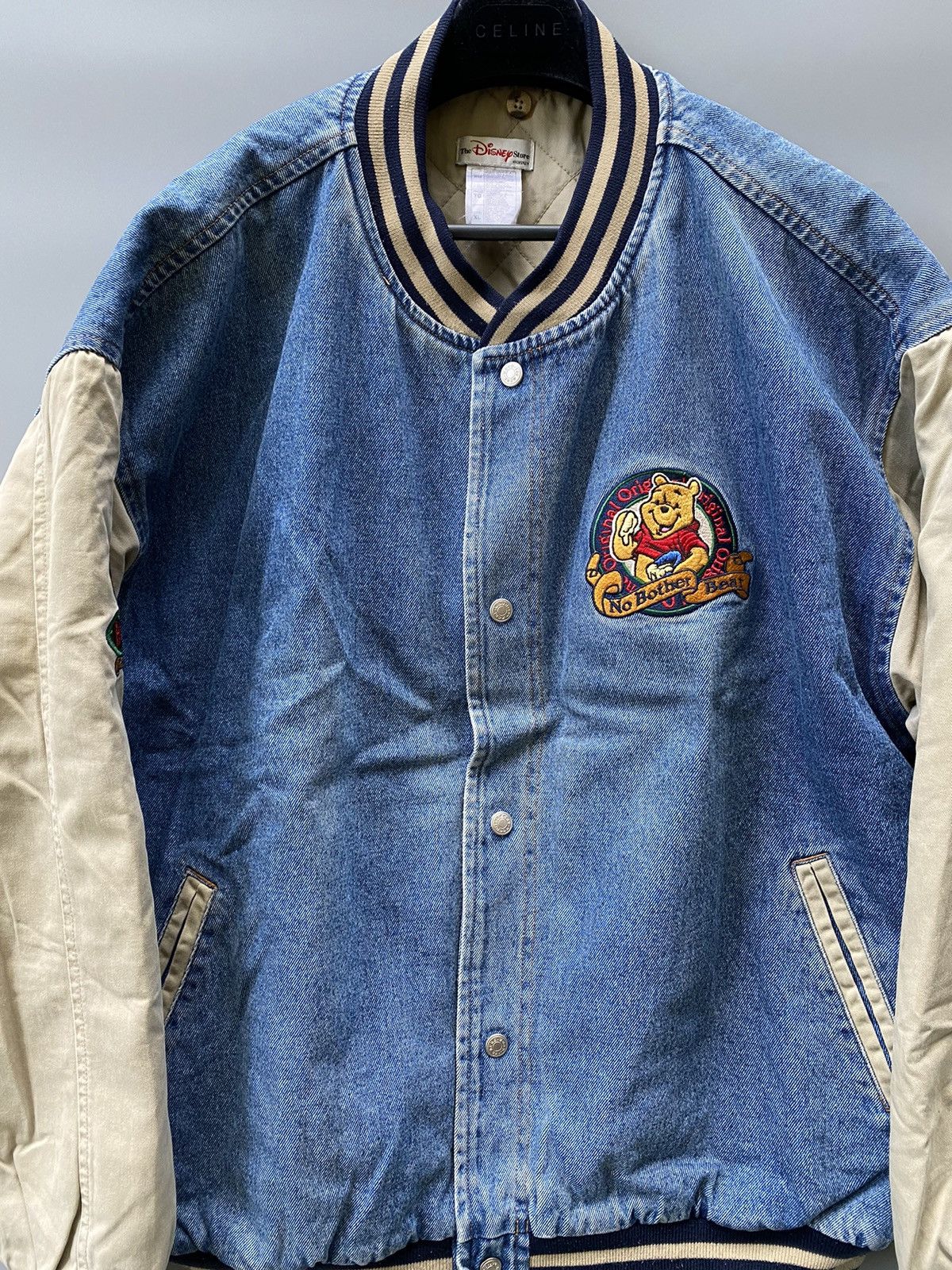 Disney 90s No- Pooh Bother Bear - Xxxtentacion Varsity Jacket Size US XXL / EU 58 / 5 - 6 Thumbnail
