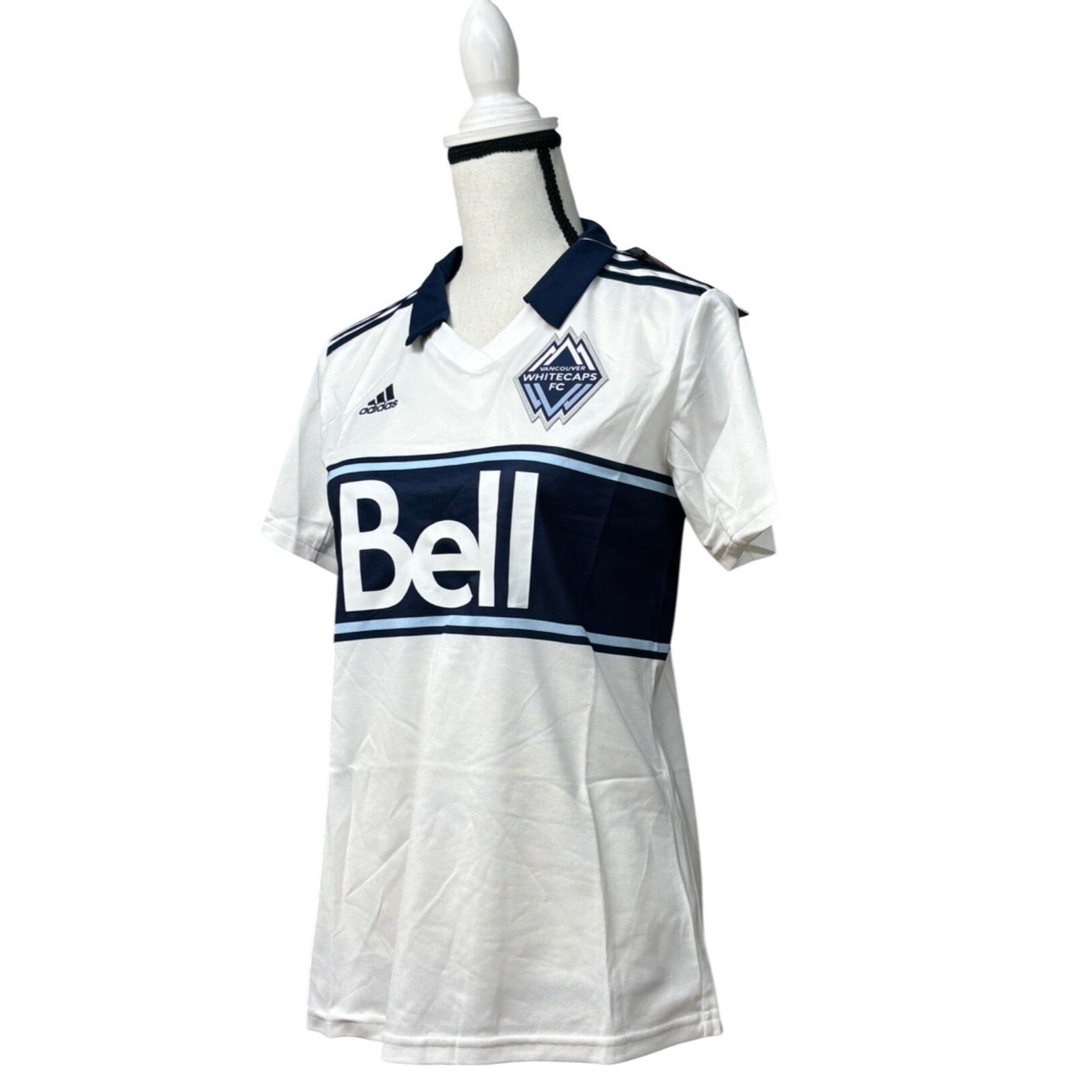 Adidas Adidas Women's Vancouver Whitecaps FC Soccer Jersey, Sz. S Size S / US 4 / IT 40 - 1 Thumbnail