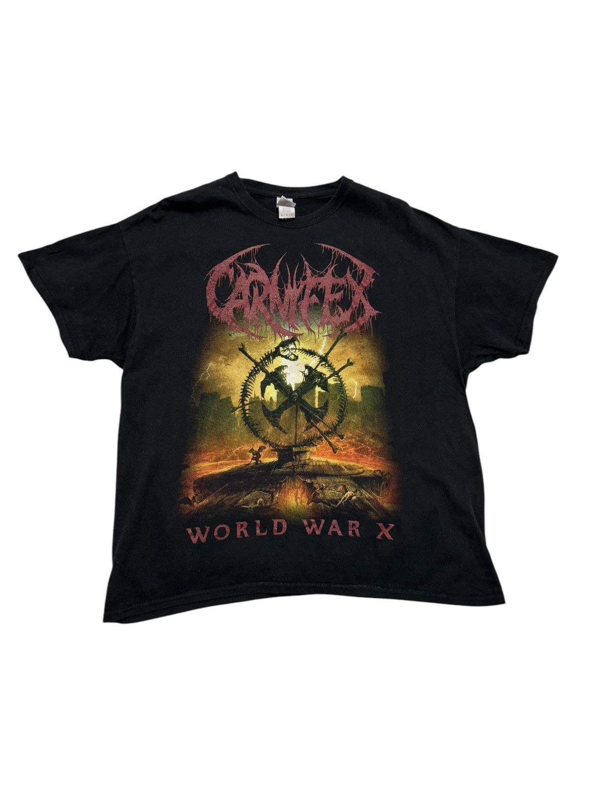 Band Tees Vintage Carnifex Deathcore Metal T-Shirt Size US XL / EU 56 / 4 - 1 Thumbnail