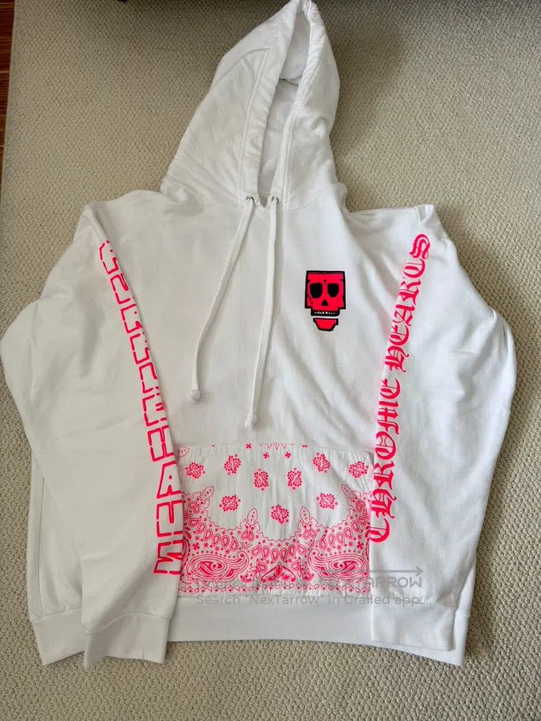 Chrome Hearts Chrome Hearts Size L Monkpunk pink graffiti joint hooded sw Size US L / EU 52-54 / 3 - 1 Thumbnail