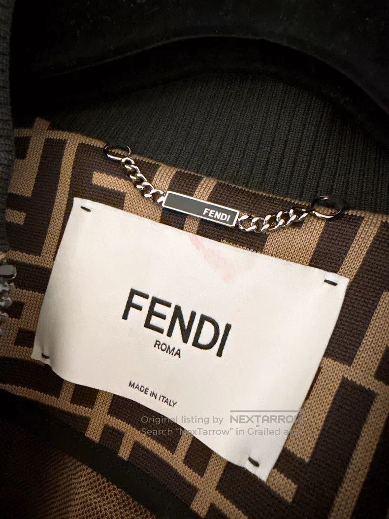 Other Fendi Monogram Logo Short Jacket 38 Size FF Monogram Print Size XXS / US 00 / IT 34 - 8 Thumbnail