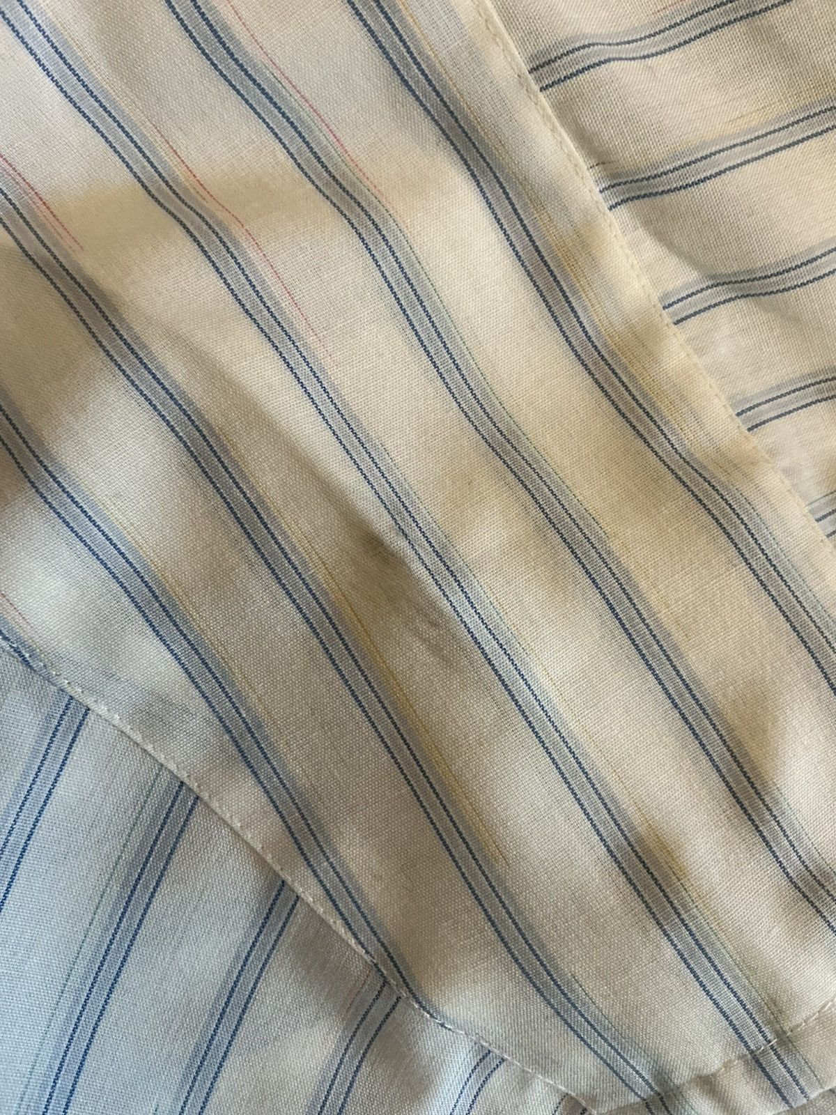 Yves Saint Laurent Vintage Yves Saint Laurent YSL Striped Button Dress Shirt Size US M / EU 48-50 / 2 - 9 Thumbnail
