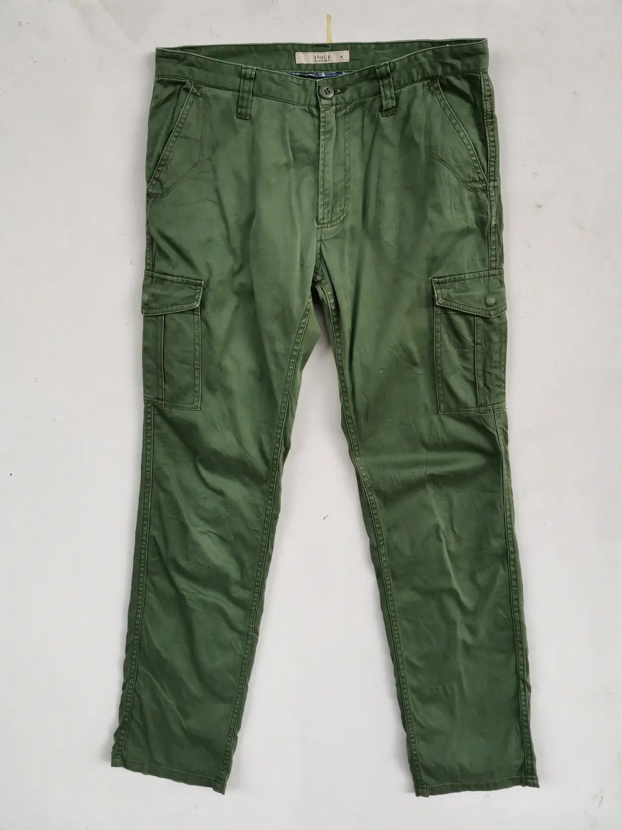 Global Work × Japanese Brand Rare Shuca Global Work Tactical Cargo Multipocket Pants Size US 31 - 1 Thumbnail