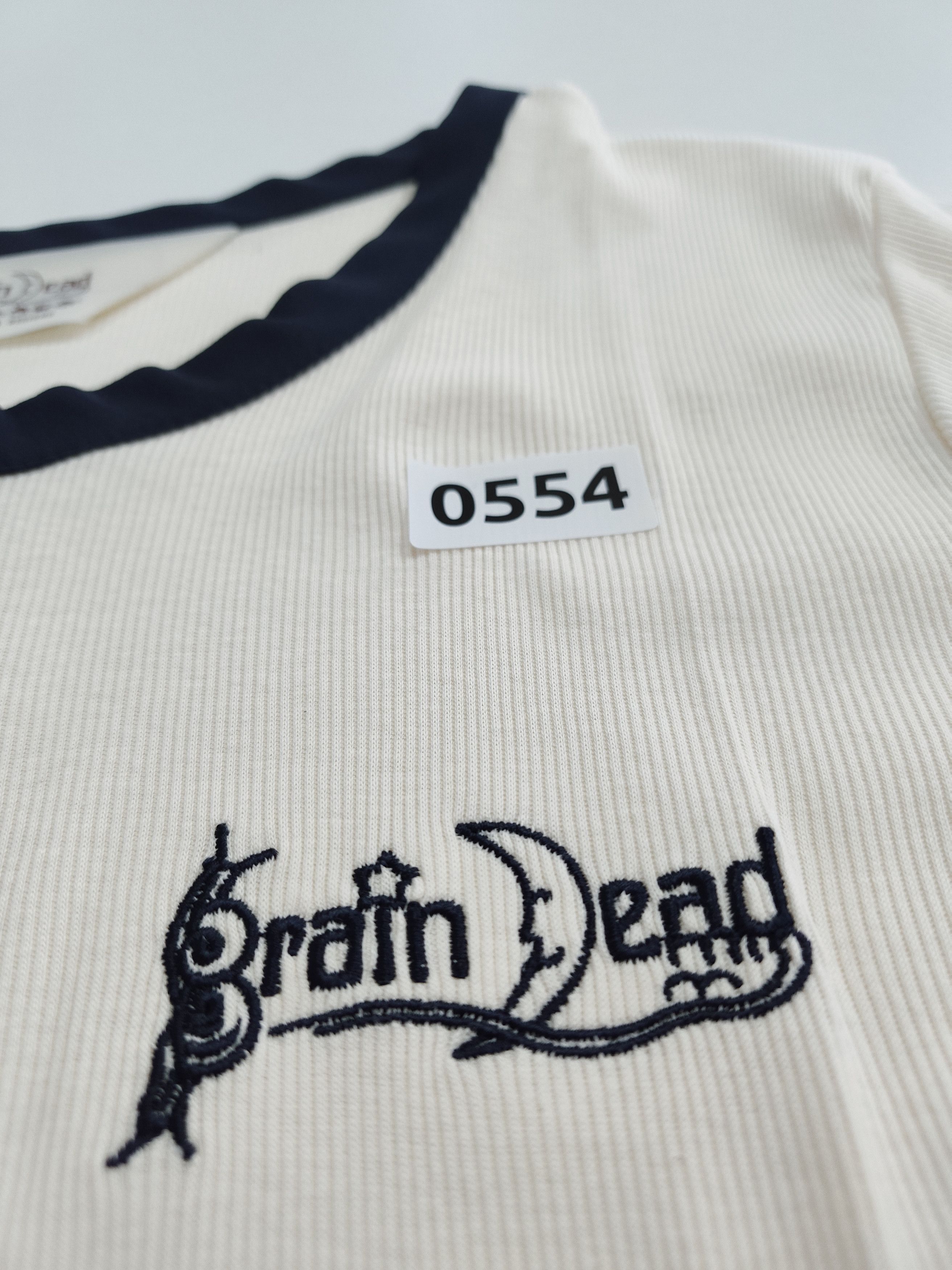 Brain Dead Brain dead "Ribbed Henley" Size L / US 10 / IT 46 - 7 Thumbnail
