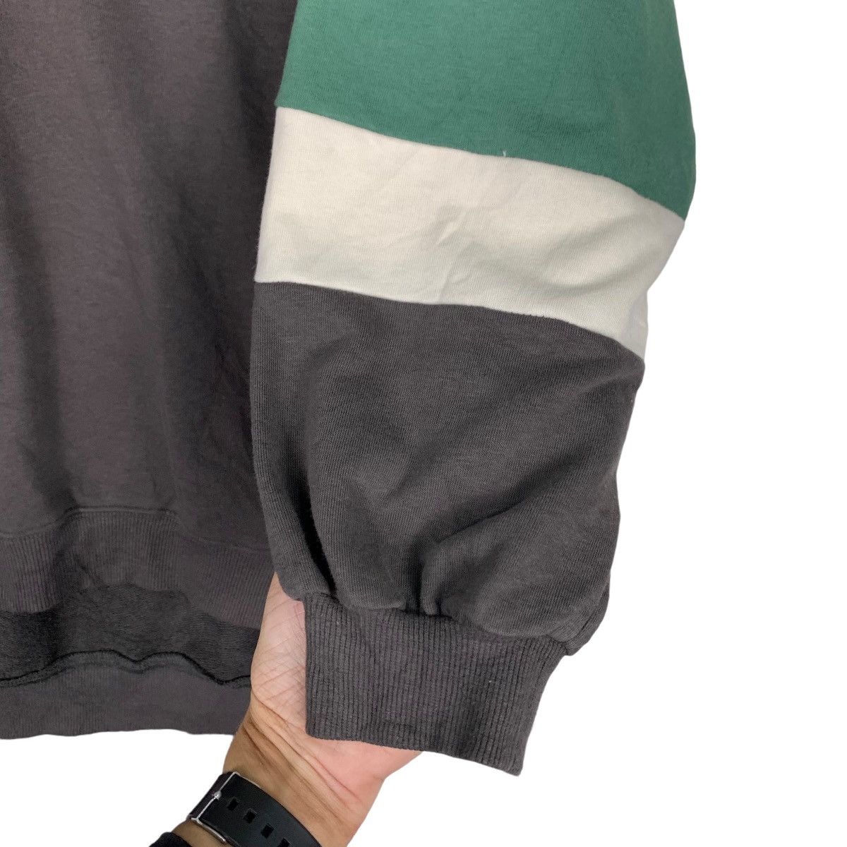 Lee LEE Buddy Center Logo Colorblock Pullover Hoodies #0680-C31 Size US M / EU 48-50 / 2 - 11 Thumbnail