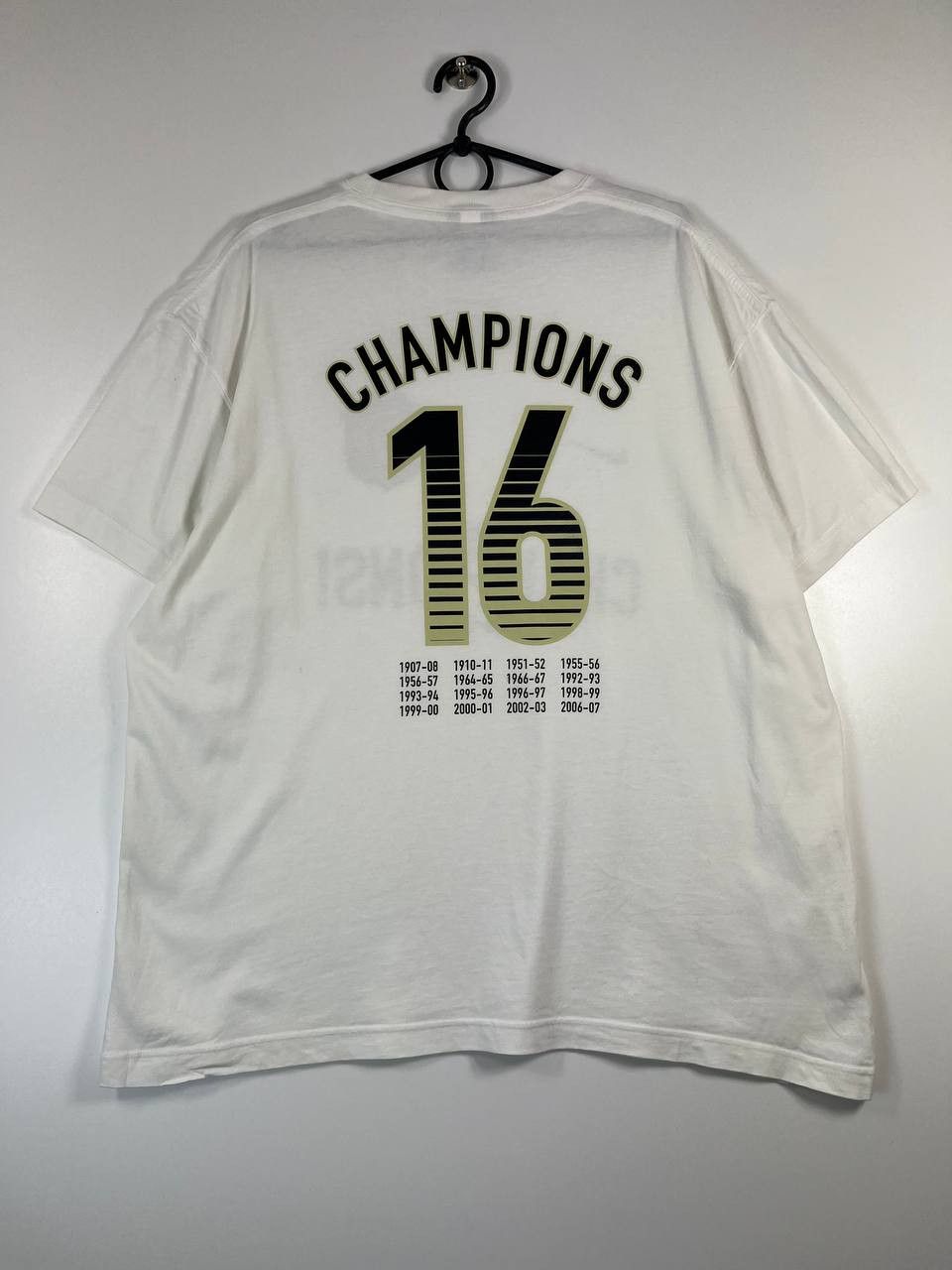 Nike Nike Manchester United Champions 2007 2009 T-Shirt Size XXL Size US XXL / EU 58 / 5 - 6 Thumbnail