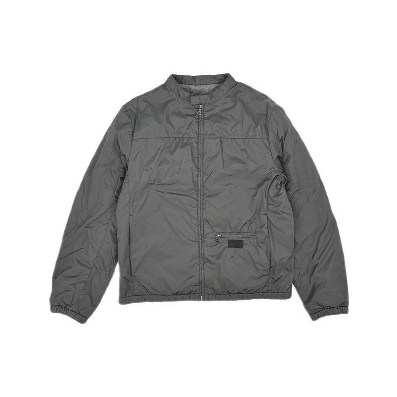 Prada Prada Logo Detailed Cotton Zip Jacket-2506 Size US XL / EU 56 / 4 - 6 Thumbnail