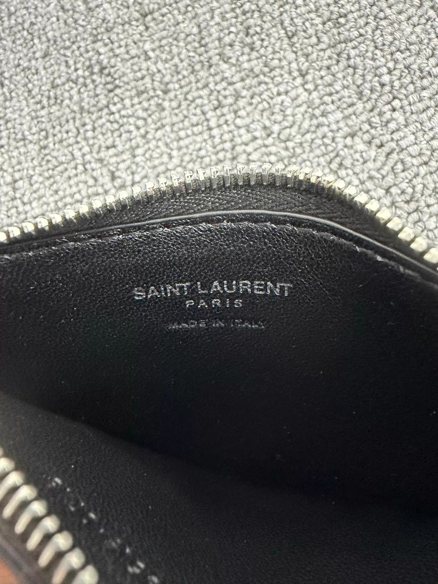 Saint Laurent Paris Saint Laurent SLP 18ss Black Croc Lanyard Cardholder Size ONE SIZE - 6 Thumbnail