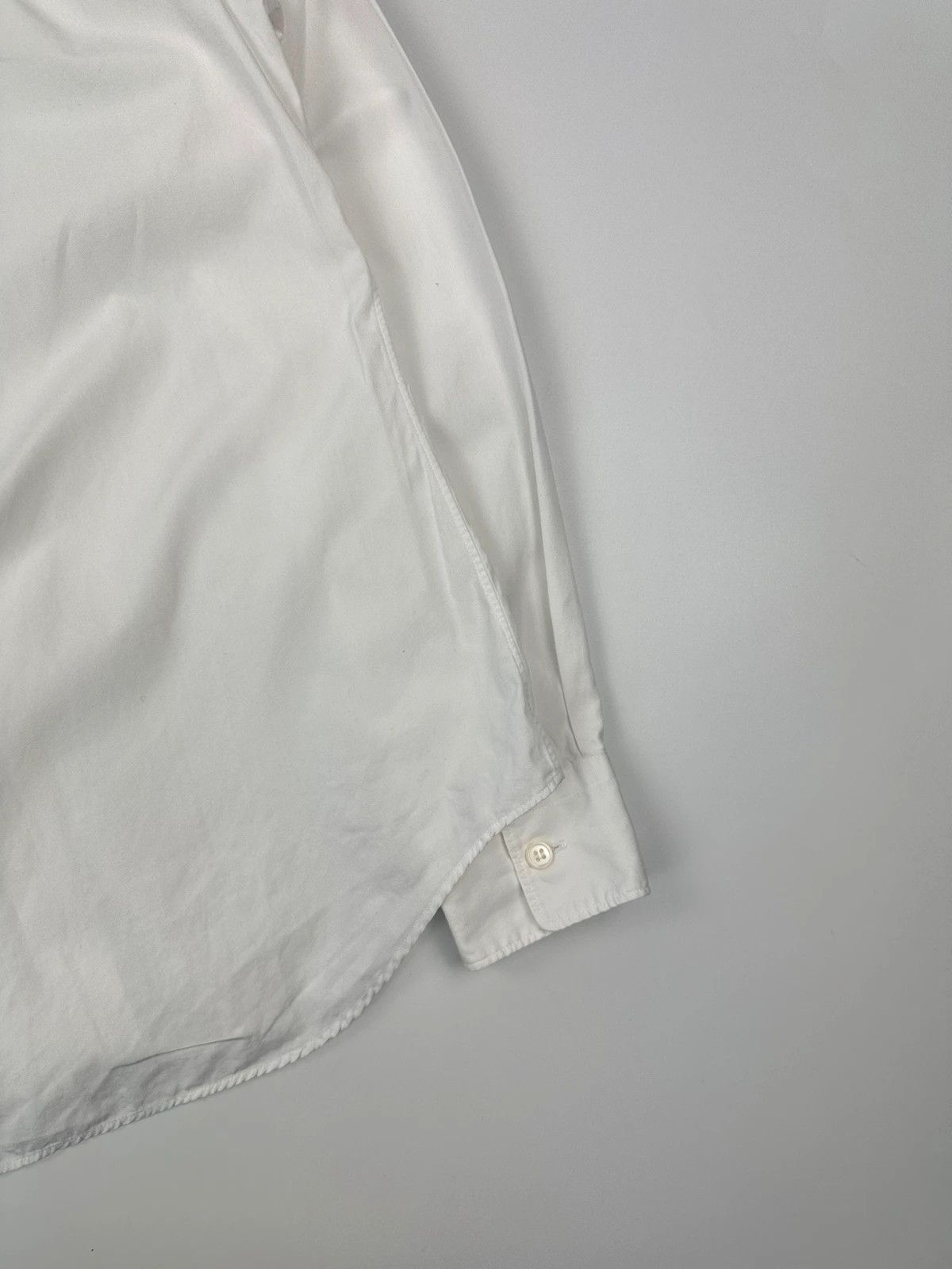 Comme des Garcons Comme Des Garçons 00’s White Cotton Simple Dress Shirt Size S / US 4 / IT 40 - 5 Thumbnail